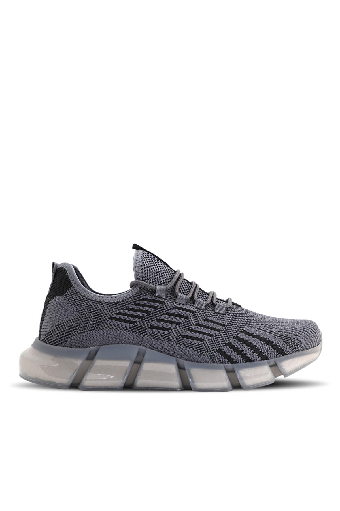 Slazenger ZANDER Sneaker Erkek Ayakkabı Koyu Gri / Siyah