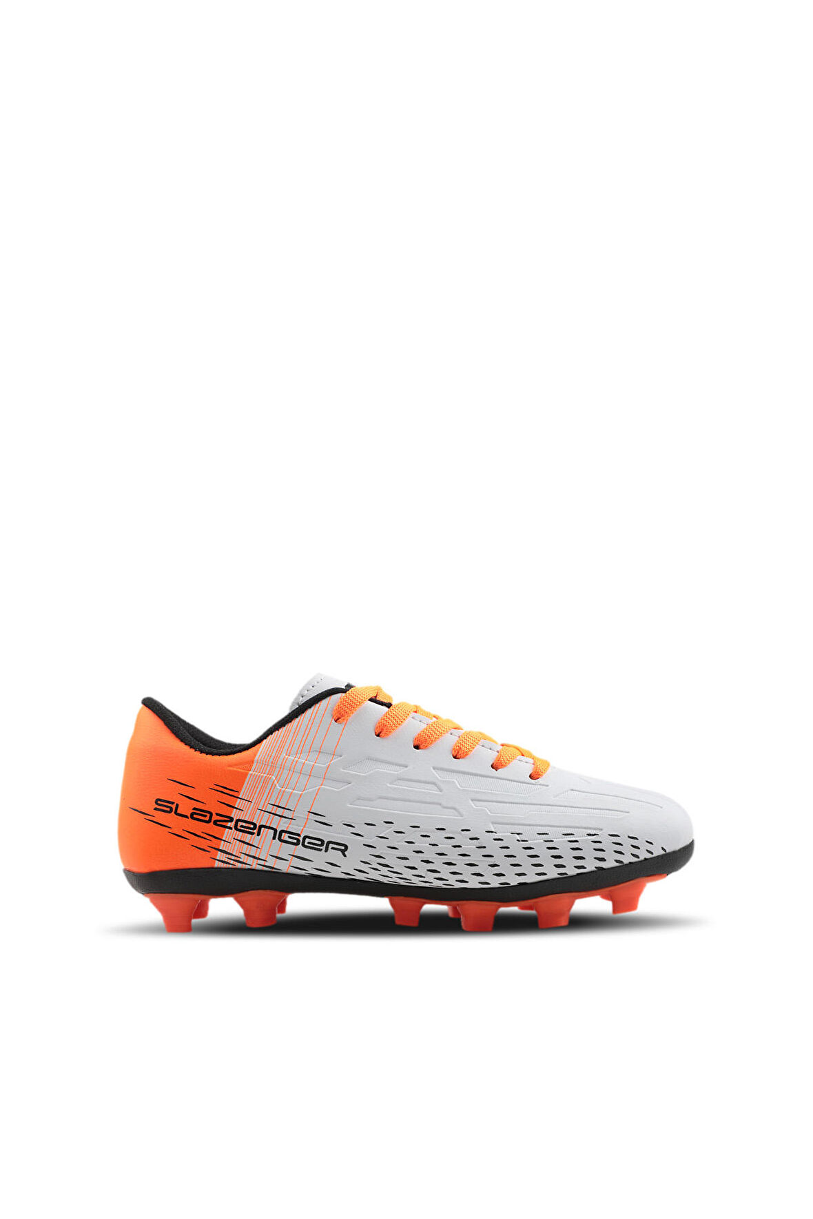Slazenger SCORE I KRP Çocuk Halı Saha Beyaz / Turuncu Futbol Ayakkabısı