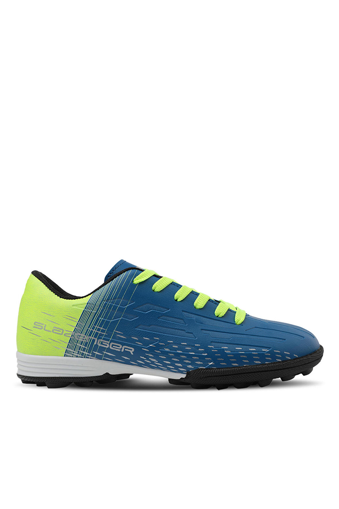 Slazenger SCORE I HS Futbol Erkek Halı Saha Ayakkabı Mavi / Sarı