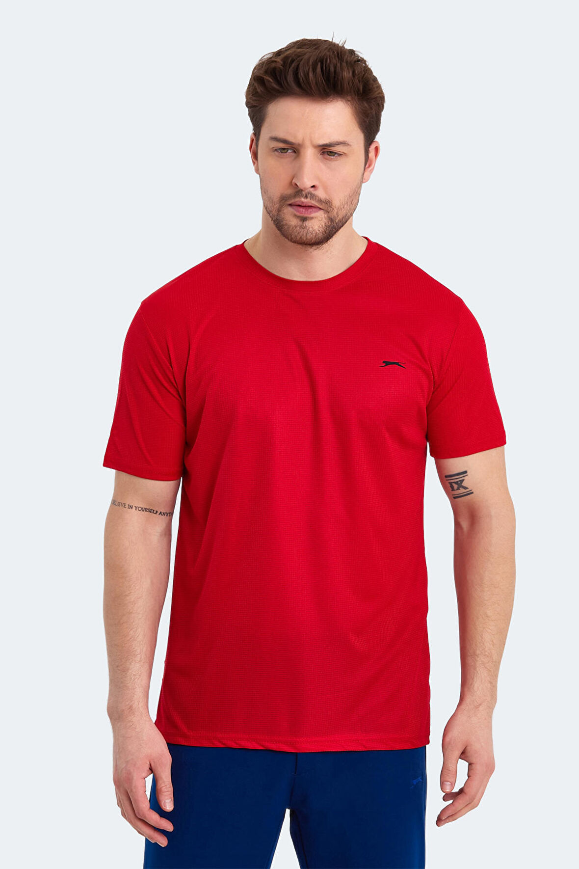 Slazenger SENATO Erkek T-Shirt Kırmızı