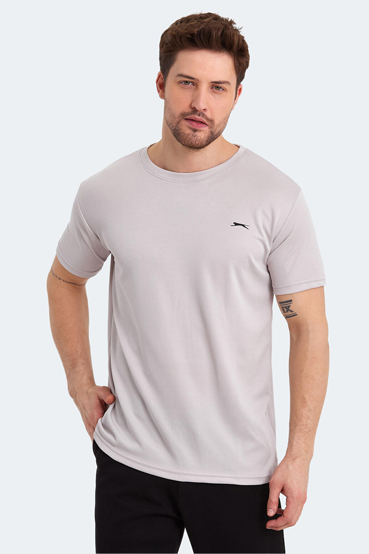 Slazenger ODALIS Erkek T-Shirt Bej