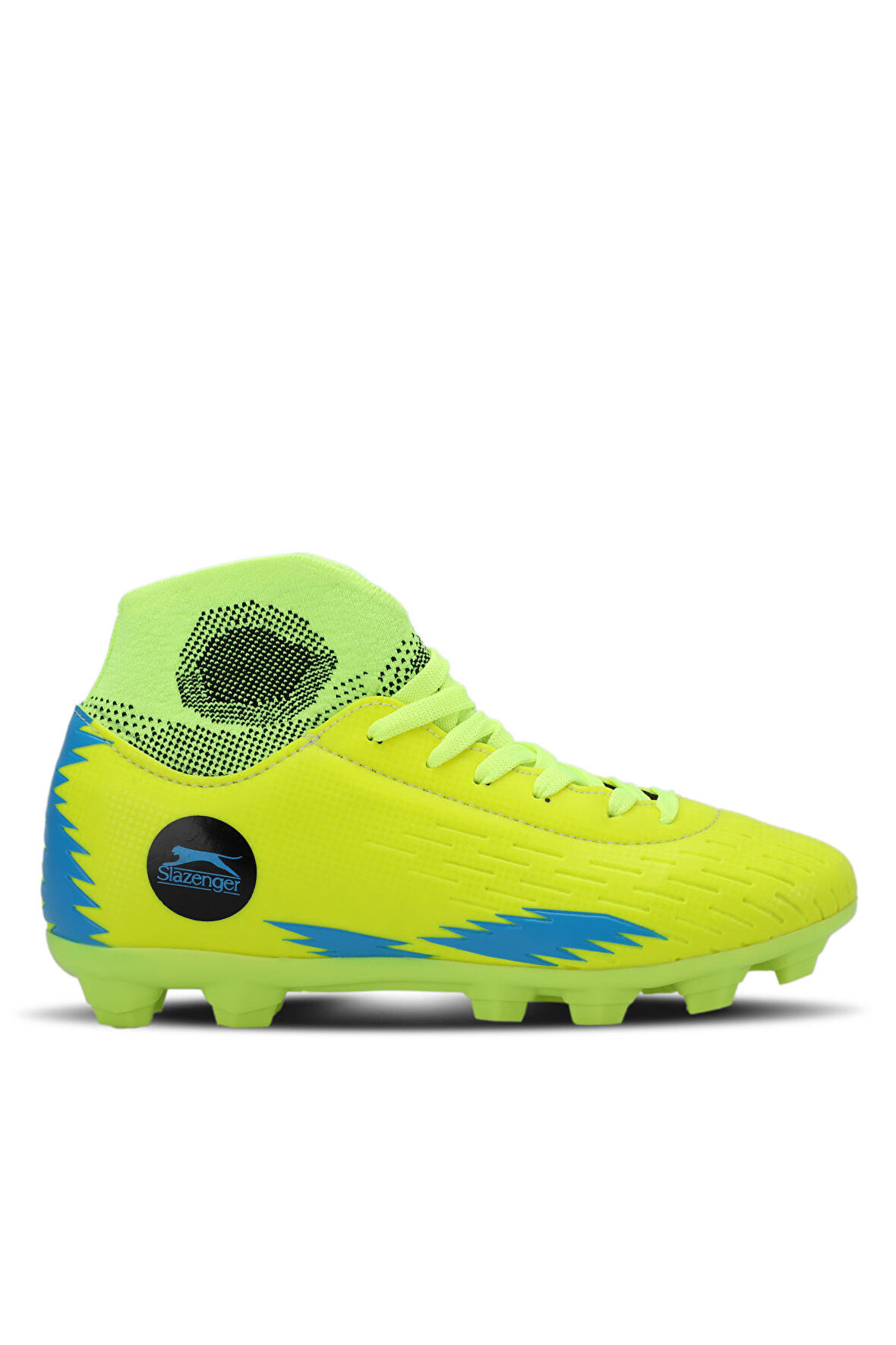 Slazenger HADAS KRP Futbol Erkek Halı Saha Ayakkabı Neon Sarı