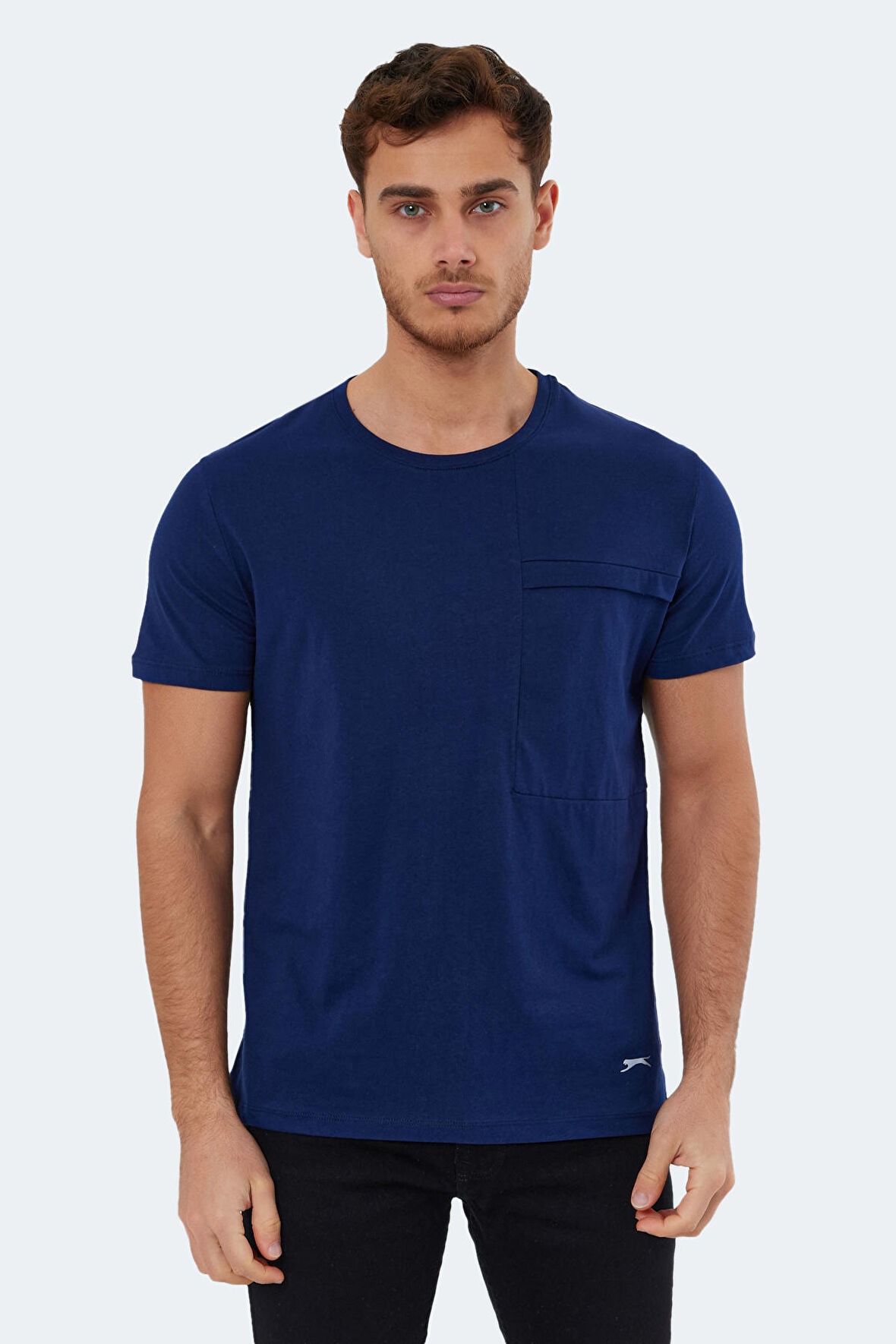 Slazenger KAURI IN Erkek  Lacivert Tişört