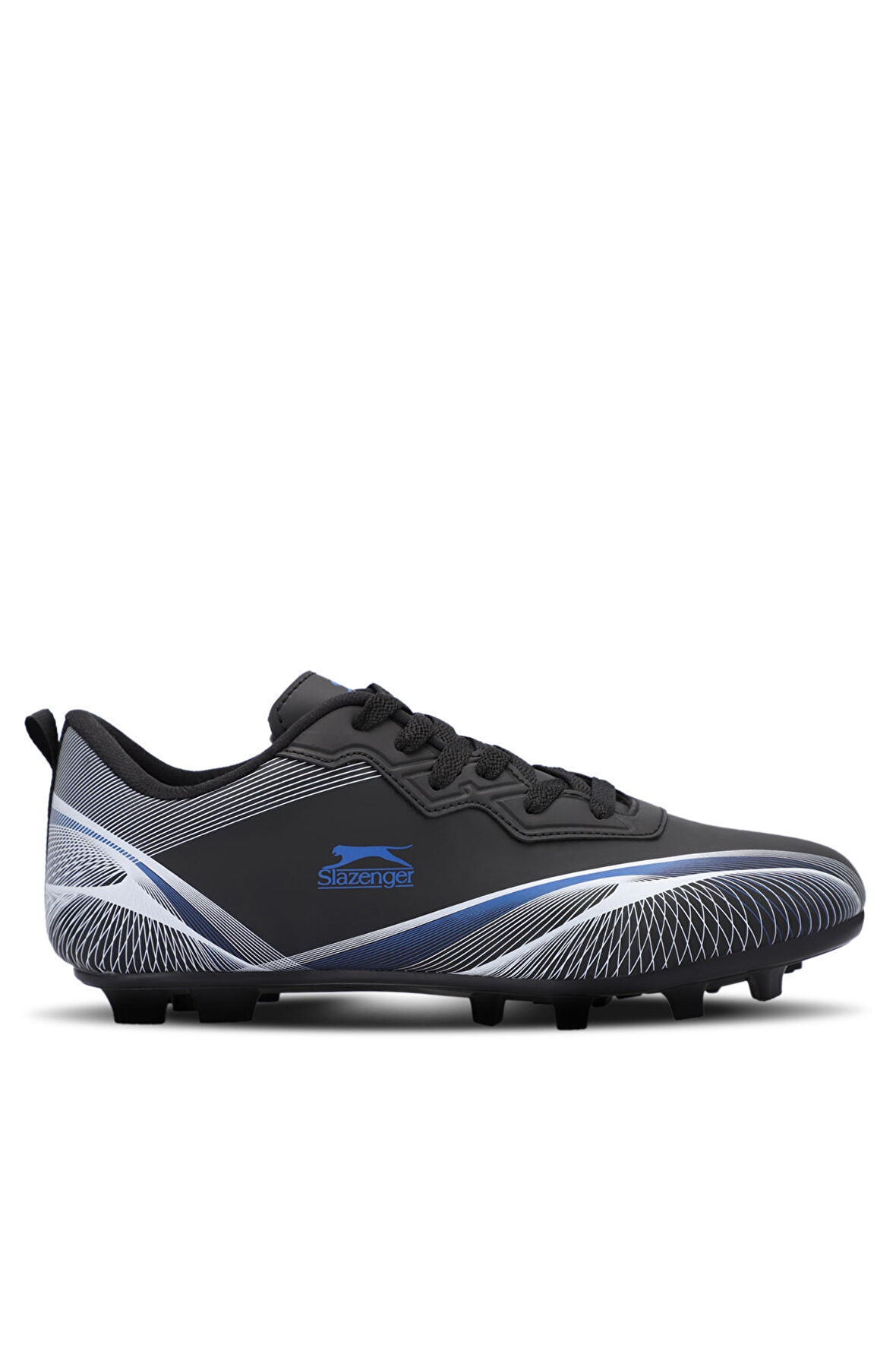 Slazenger MARCELL KRP Futbol Erkek Krampon Ayakkabı Siyah / Beyaz