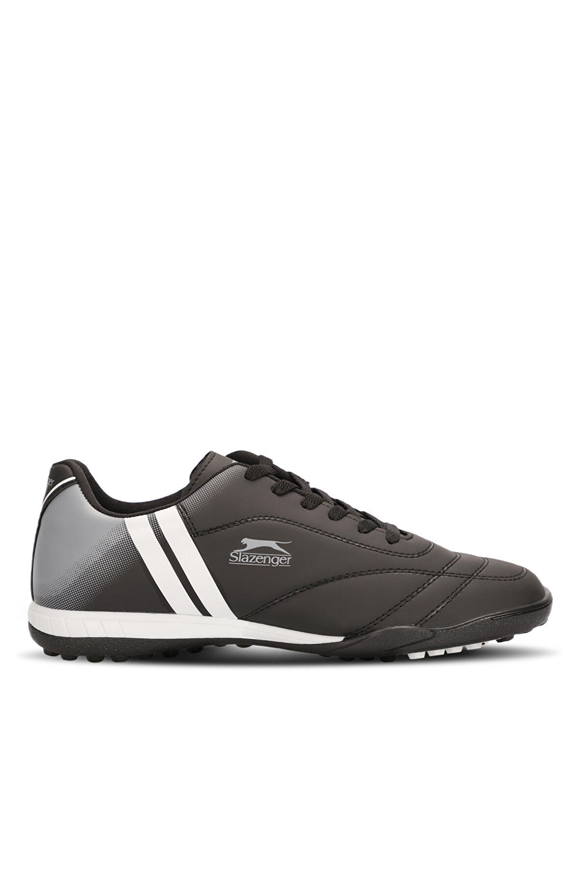Slazenger MARK HS Erkek Halı Saha Siyah / Beyaz Futbol Ayakkabısı