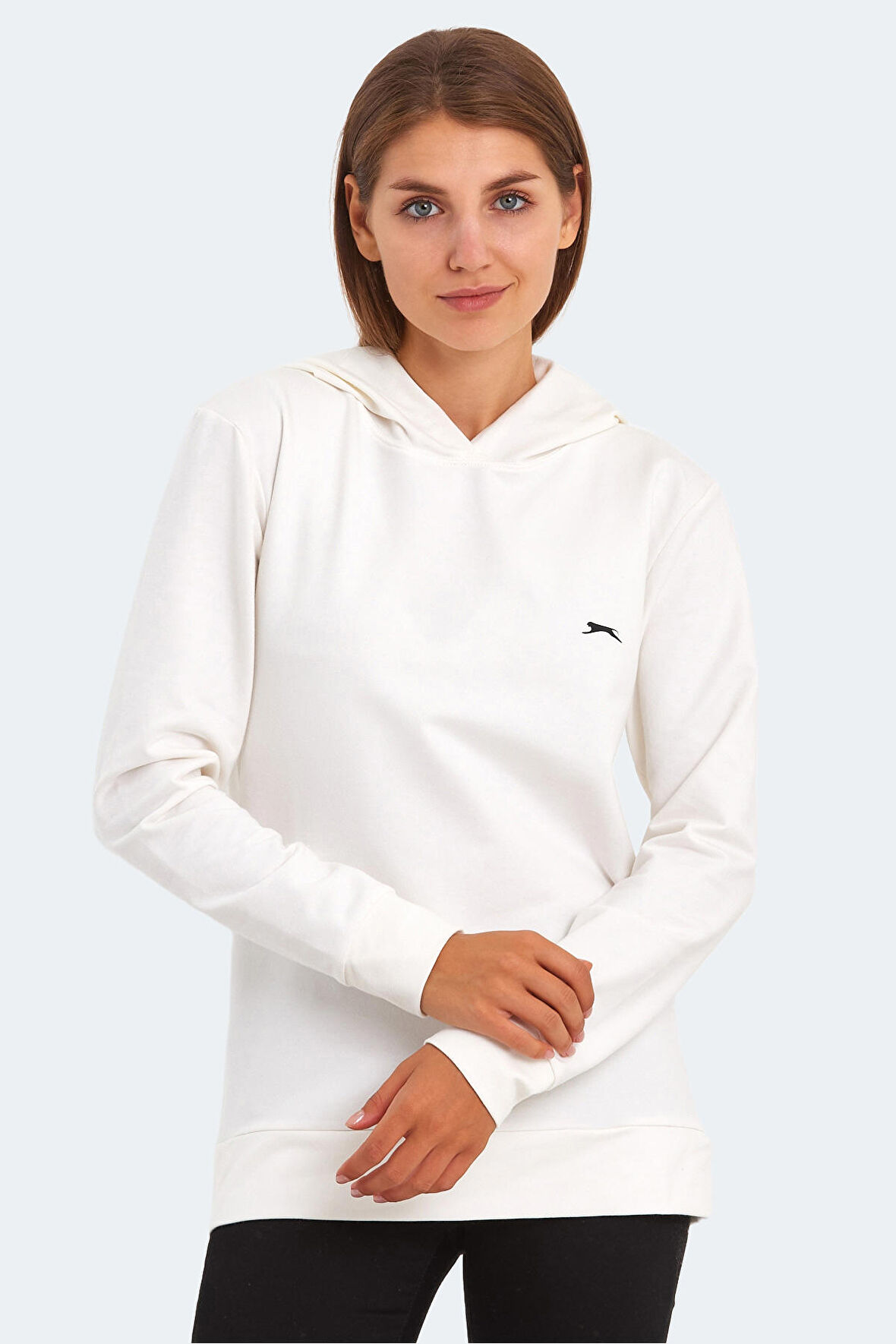 Slazenger KATHY Kadın Sweatshirt Ekru