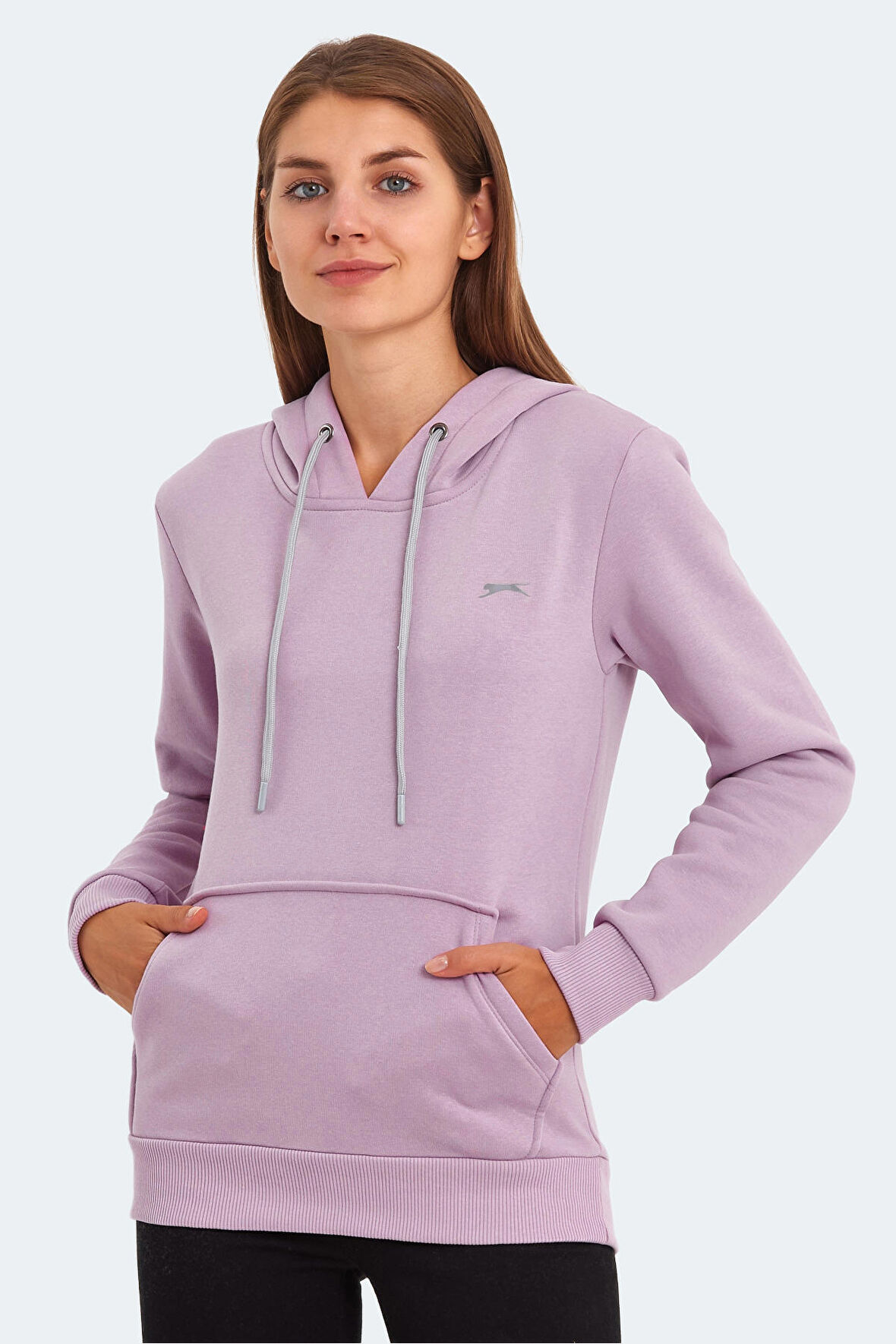 Slazenger KESHIAN Kadın Sweatshirt Lila