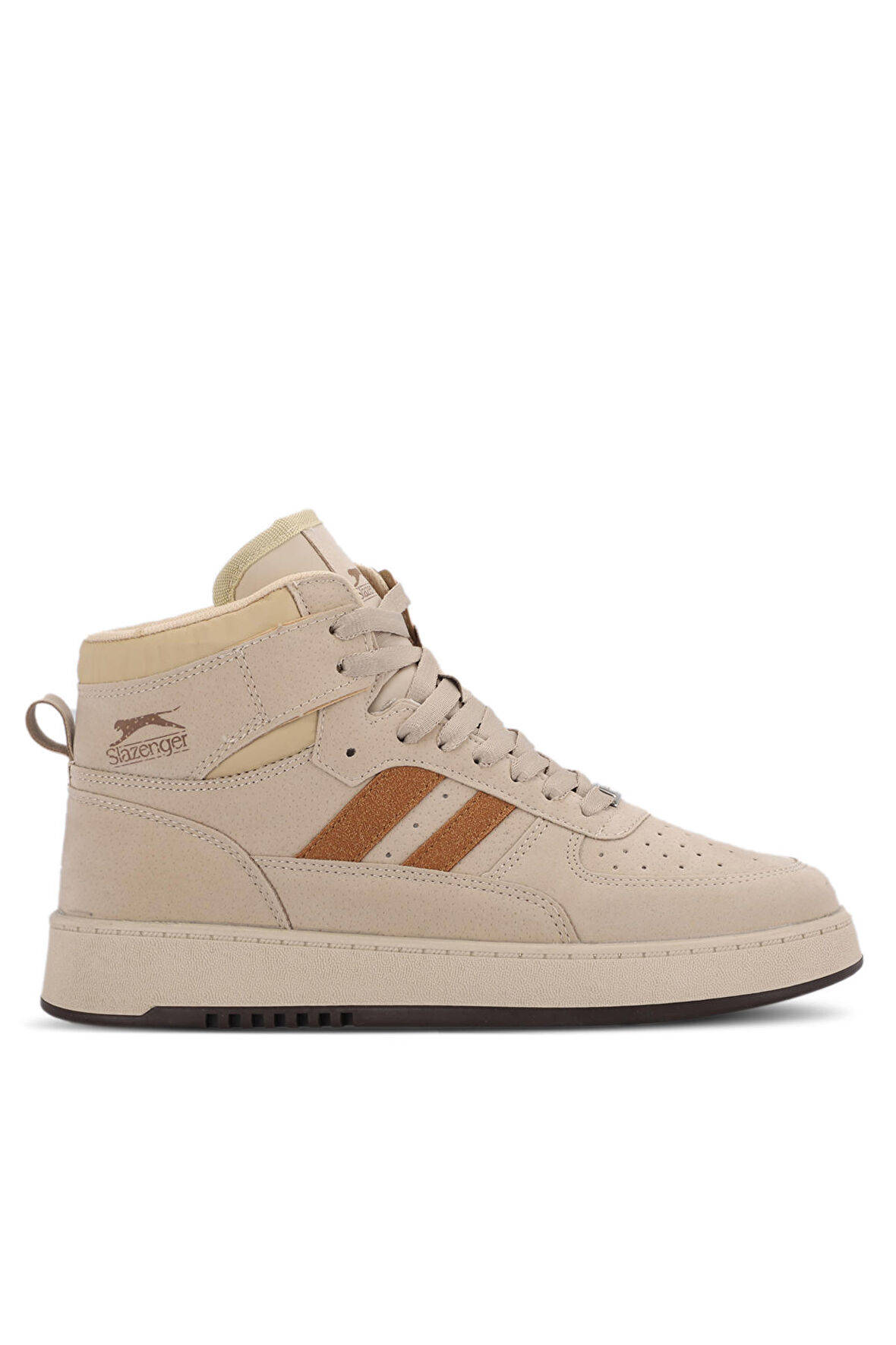 Slazenger DAPHNE HIGH Sneaker Erkek Ayakkabı Bej / Kahve