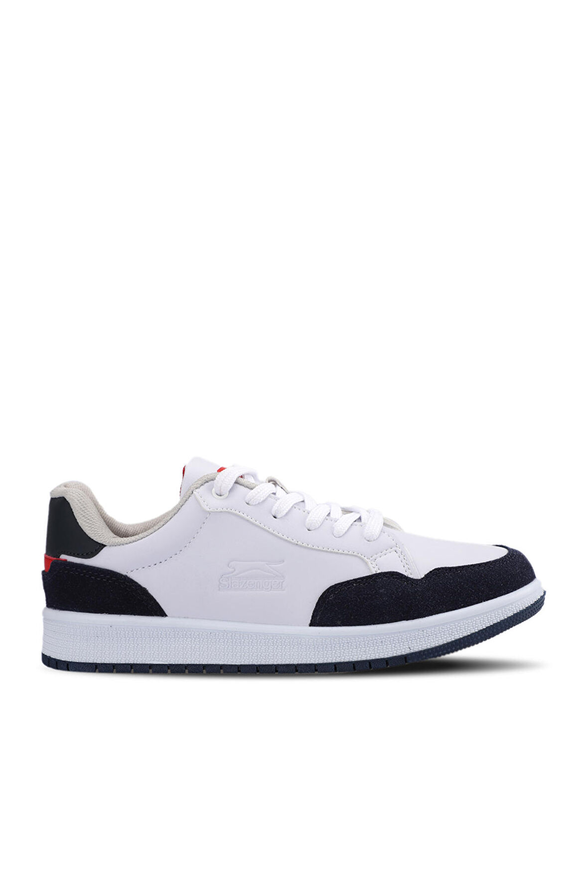 Slazenger PAIR I Sneaker Kadın Ayakkabı Beyaz / Lacivert / Kırmızı