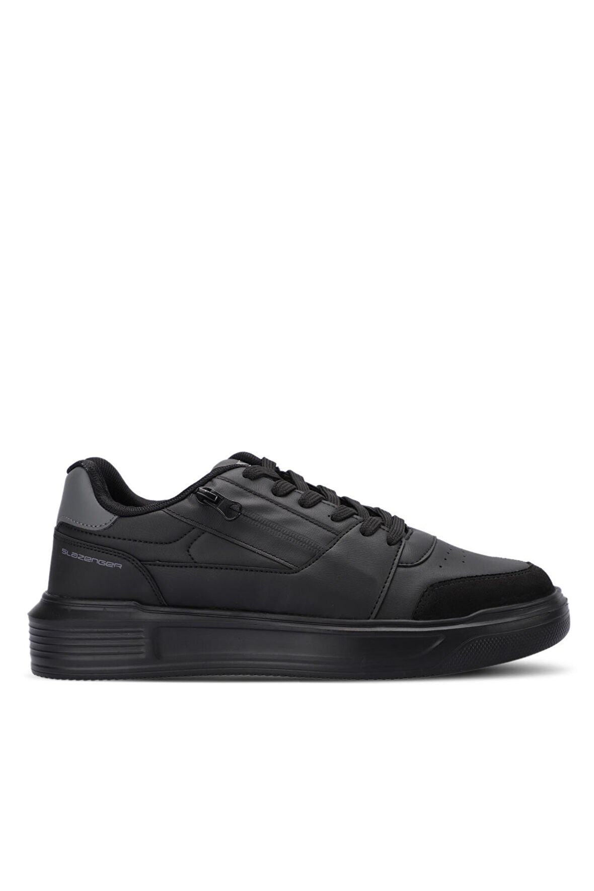 Slazenger LABEL Sneaker Erkek Ayakkabı Siyah / Siyah