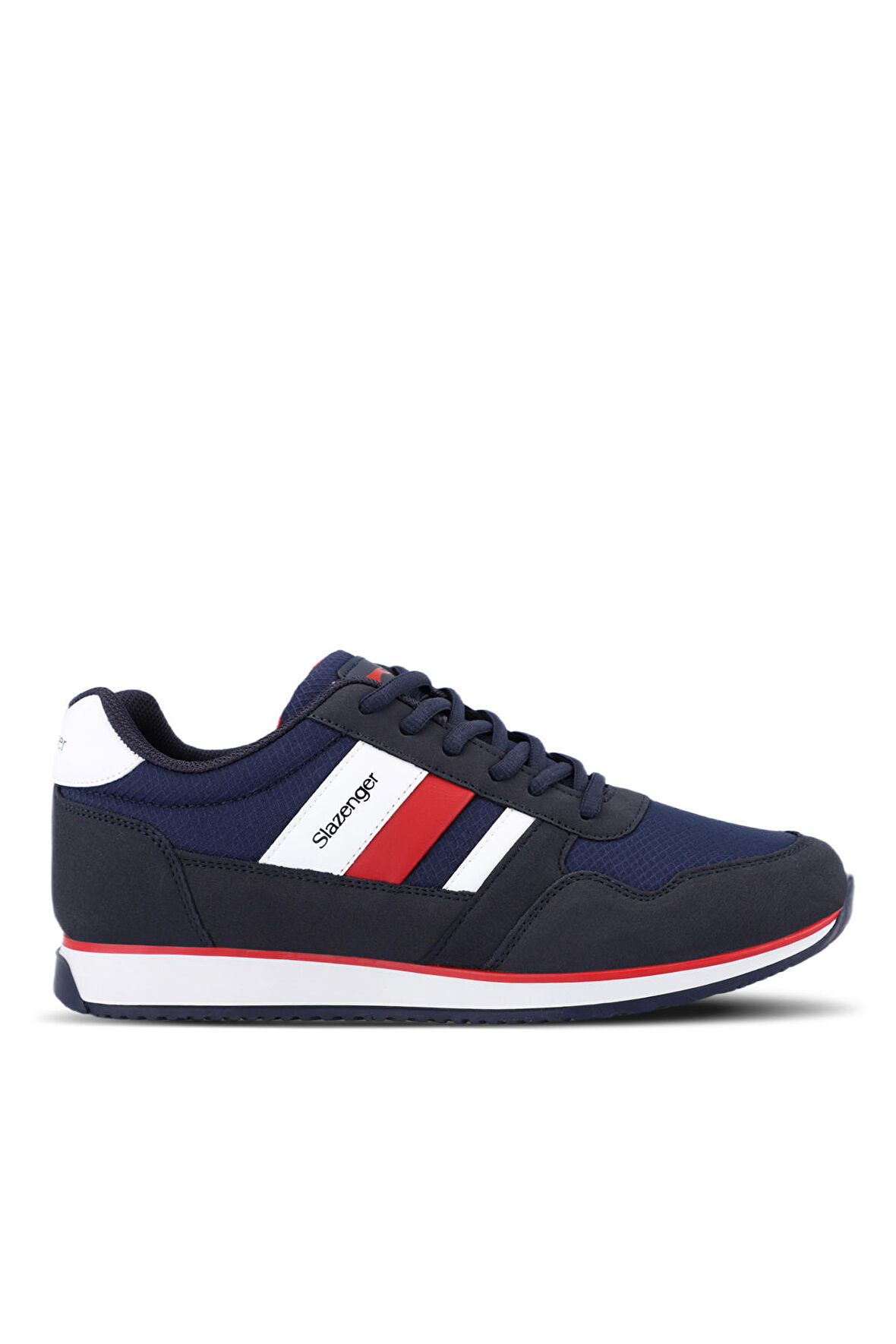 Slazenger ORIGIN I Sneaker Erkek Ayakkabı Lacivert / Kırmızı