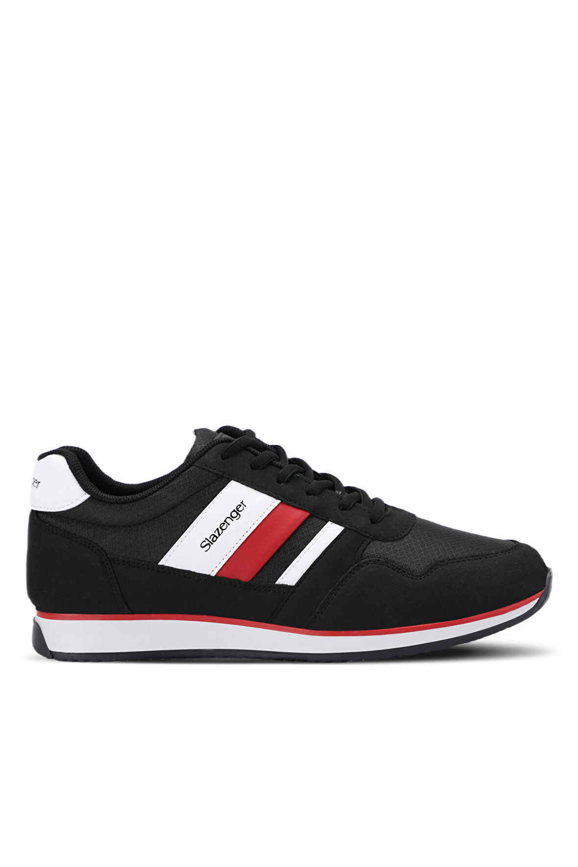 Slazenger ORIGIN I Sneaker Erkek Ayakkabı Siyah / Kırmızı