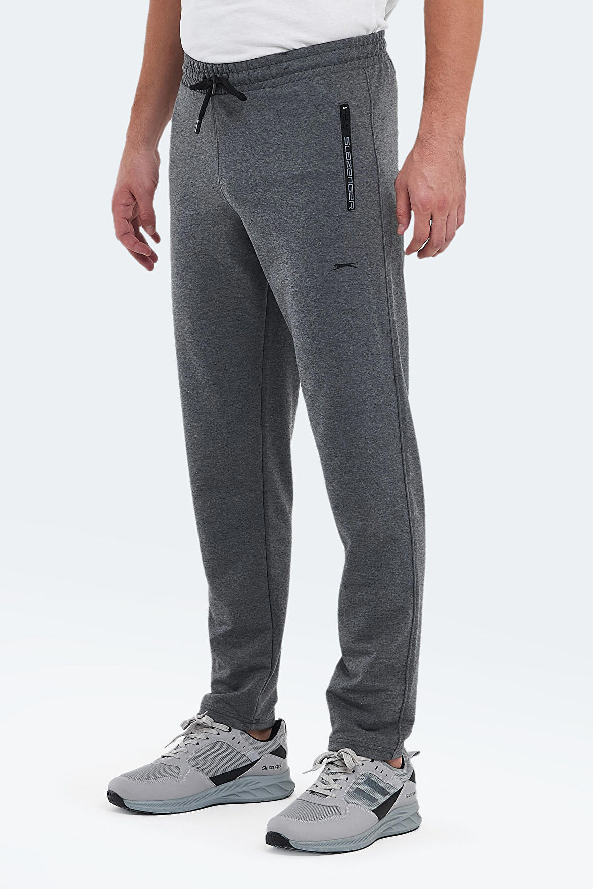 Slazenger OLI IN Erkek Eşofman Altı Koyu Gri