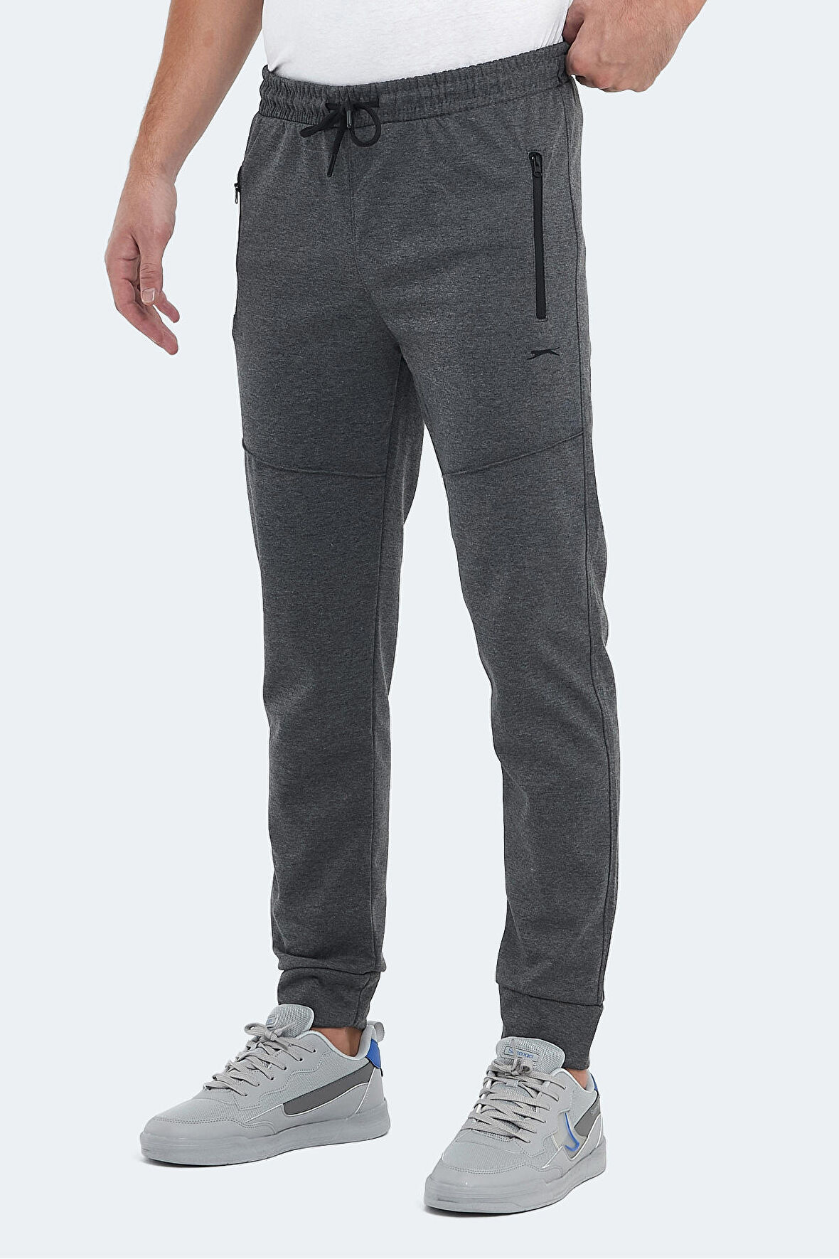 Slazenger ONLY Erkek Eşofman Altı Koyu Gri