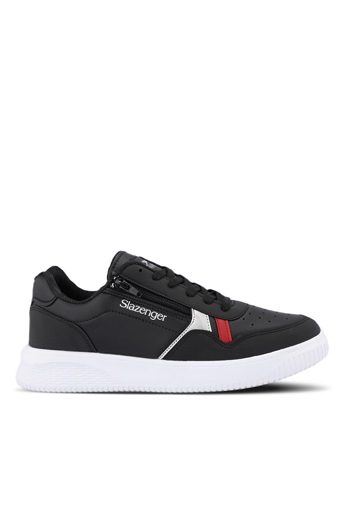 Slazenger MAJORITY I Sneaker Erkek Ayakkabı Siyah / Beyaz