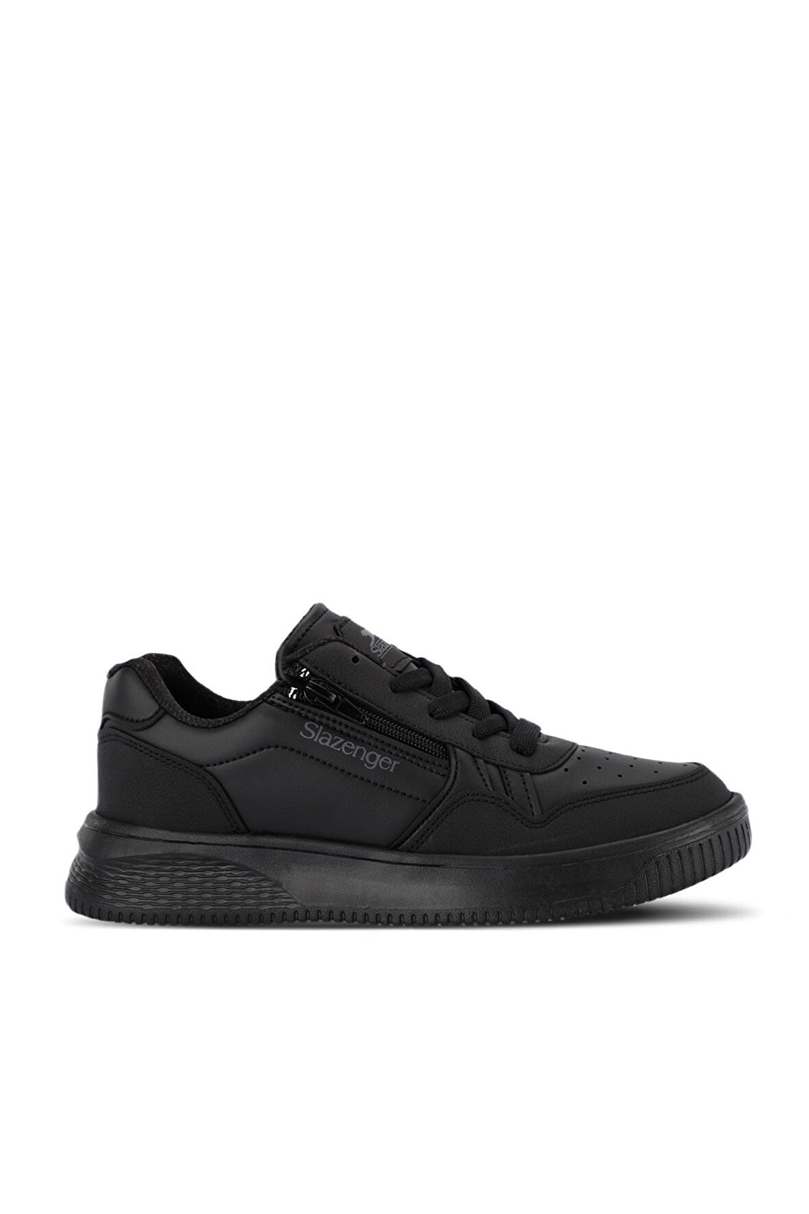 Slazenger MAJORITY I Sneaker Kadı  Ayakkabı Siyah / Siyah