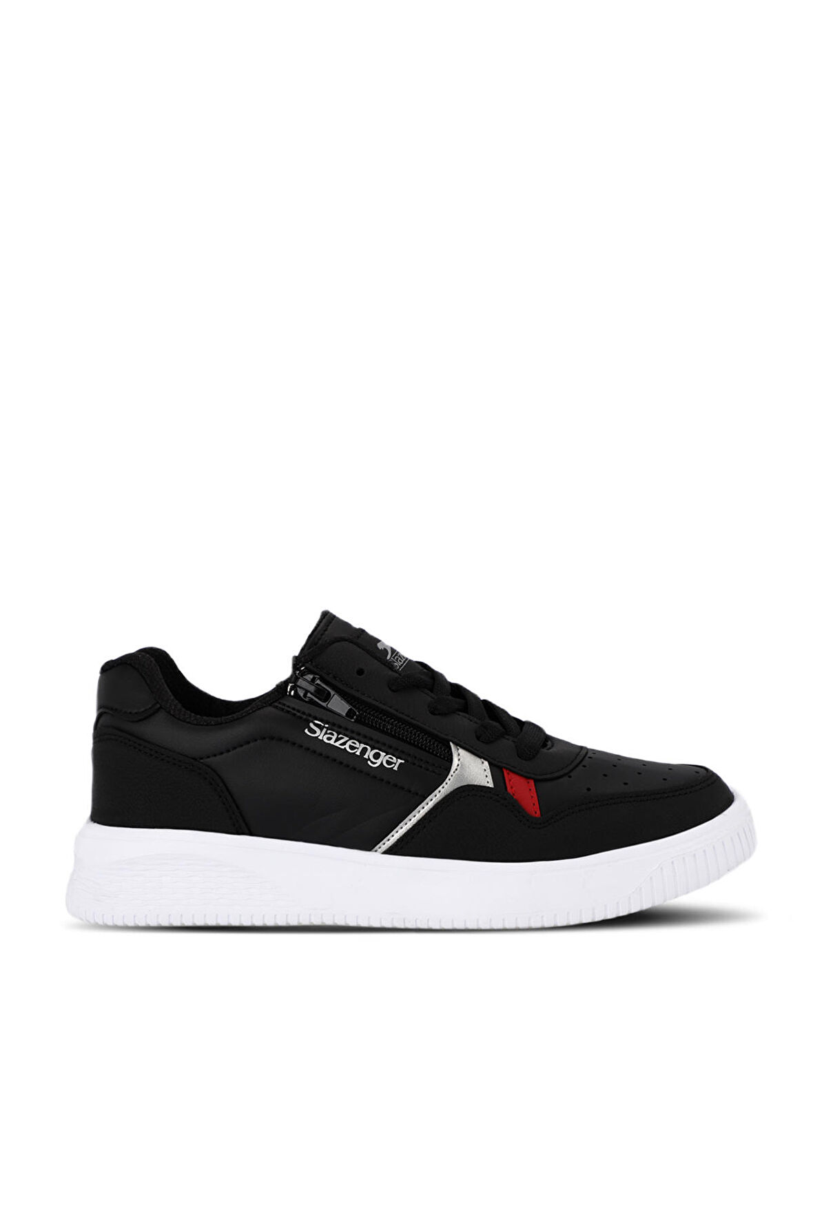 Slazenger MAJORITY I Sneaker Kadı  Ayakkabı Siyah / Beyaz