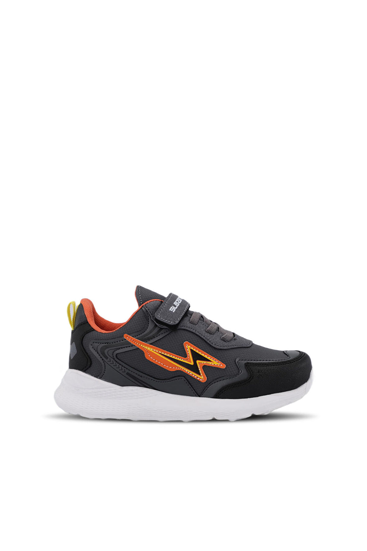 Slazenger KAOR KTN Çocuk Cırt Cırtlı Koyu Gri Günlük Spor Ayakkabısı