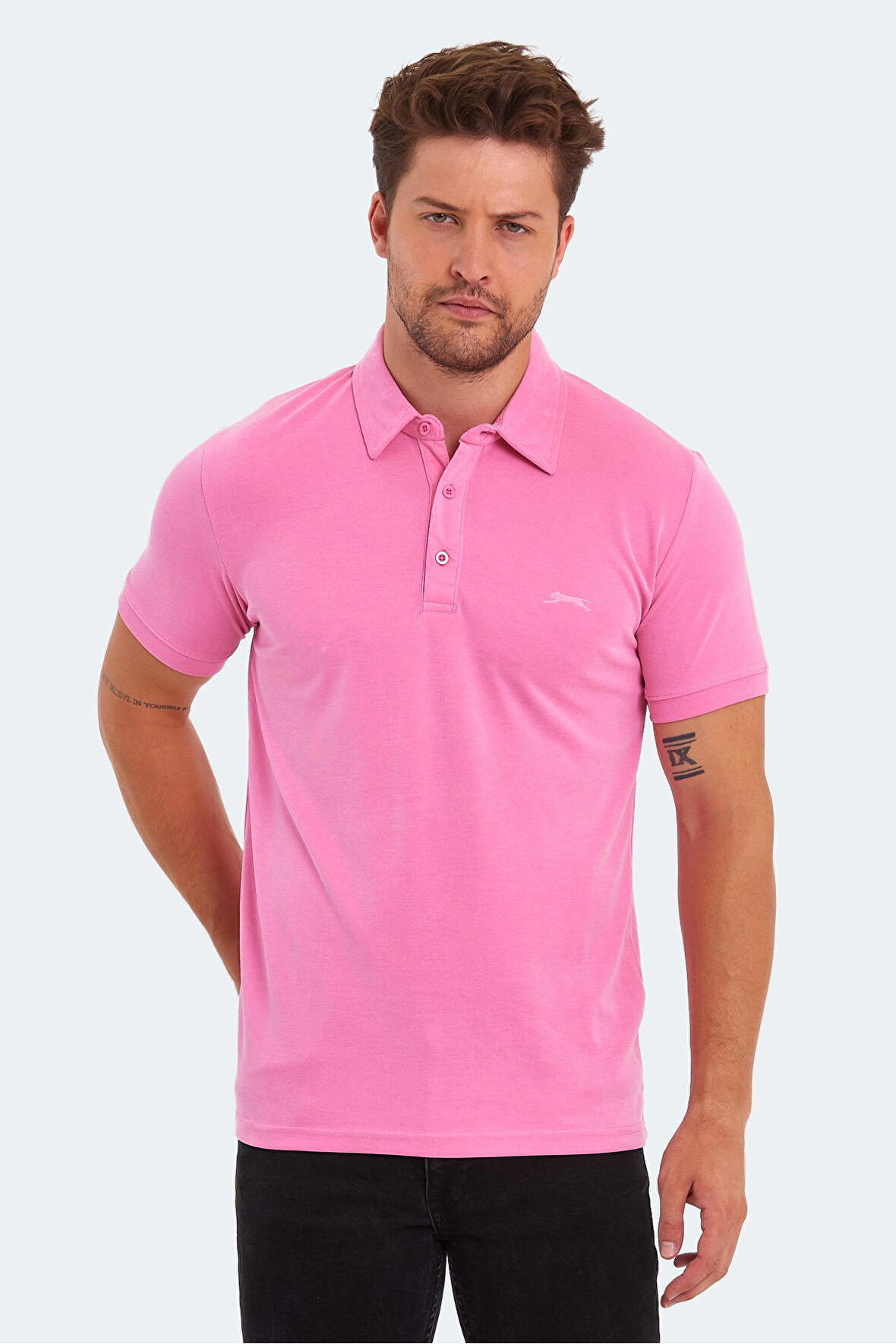 Slazenger KUGGA Erkek  Pembe Tişört