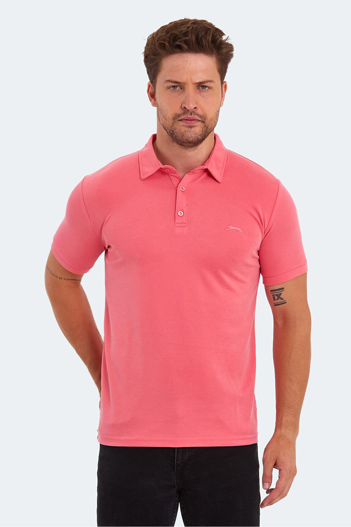 Slazenger KUGGA Erkek  Gül Tişört