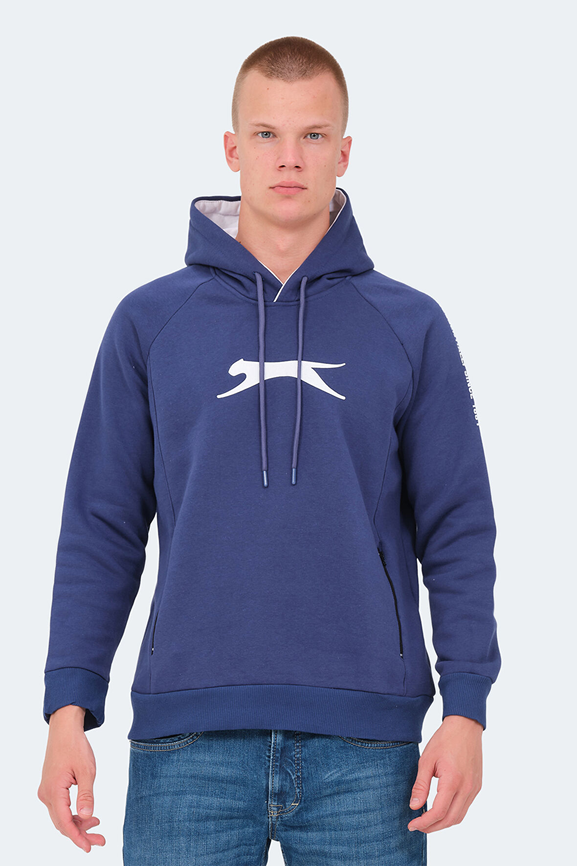 Slazenger KNIFE I Erkek Sweatshirt Lacivert