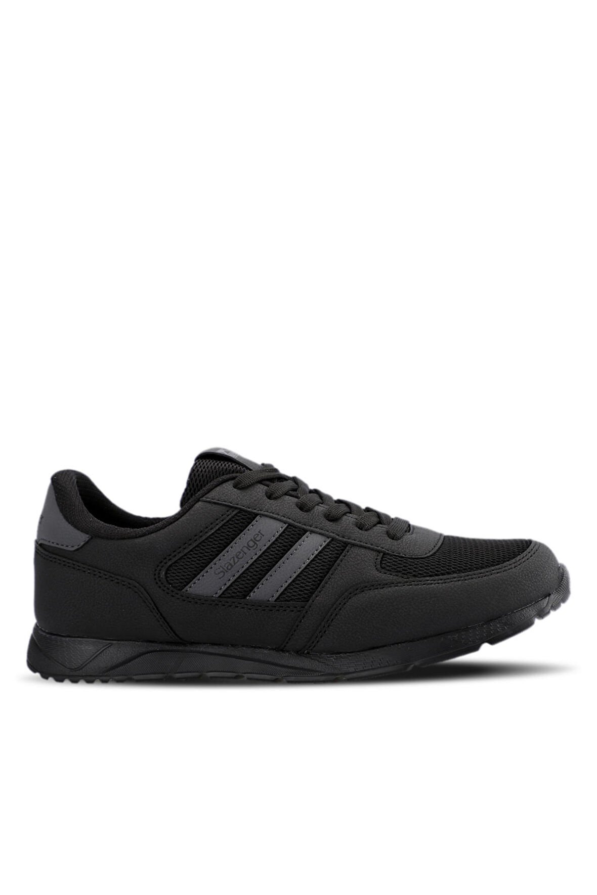 Slazenger EASTERN I Sneaker Erkek Ayakkabı Siyah / Koyu Gri