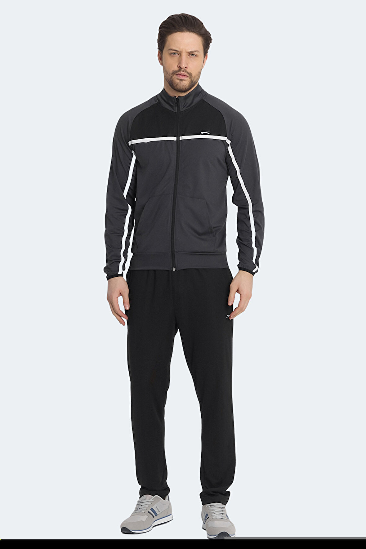 Slazenger REFORM Erkek Eşofman Takımı Koyu Gri