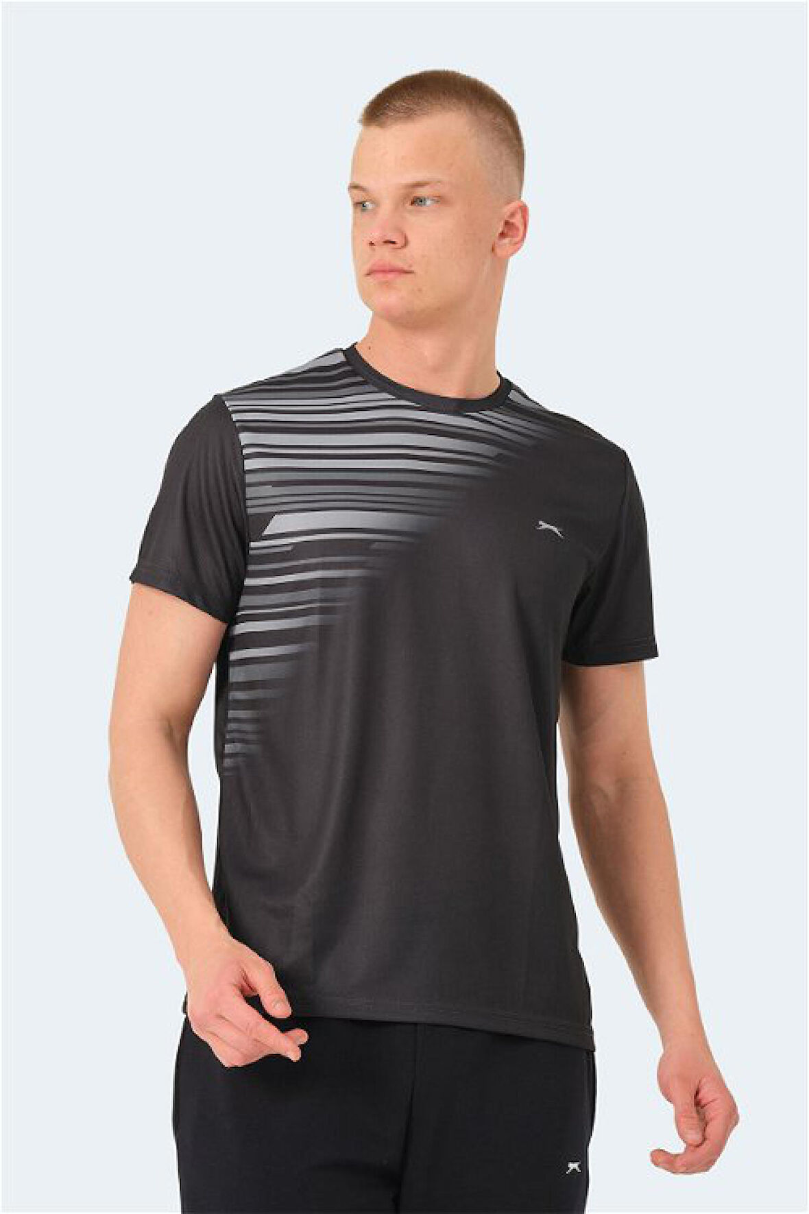 Slazenger St14Te010 Raven Erkek T-Shirt