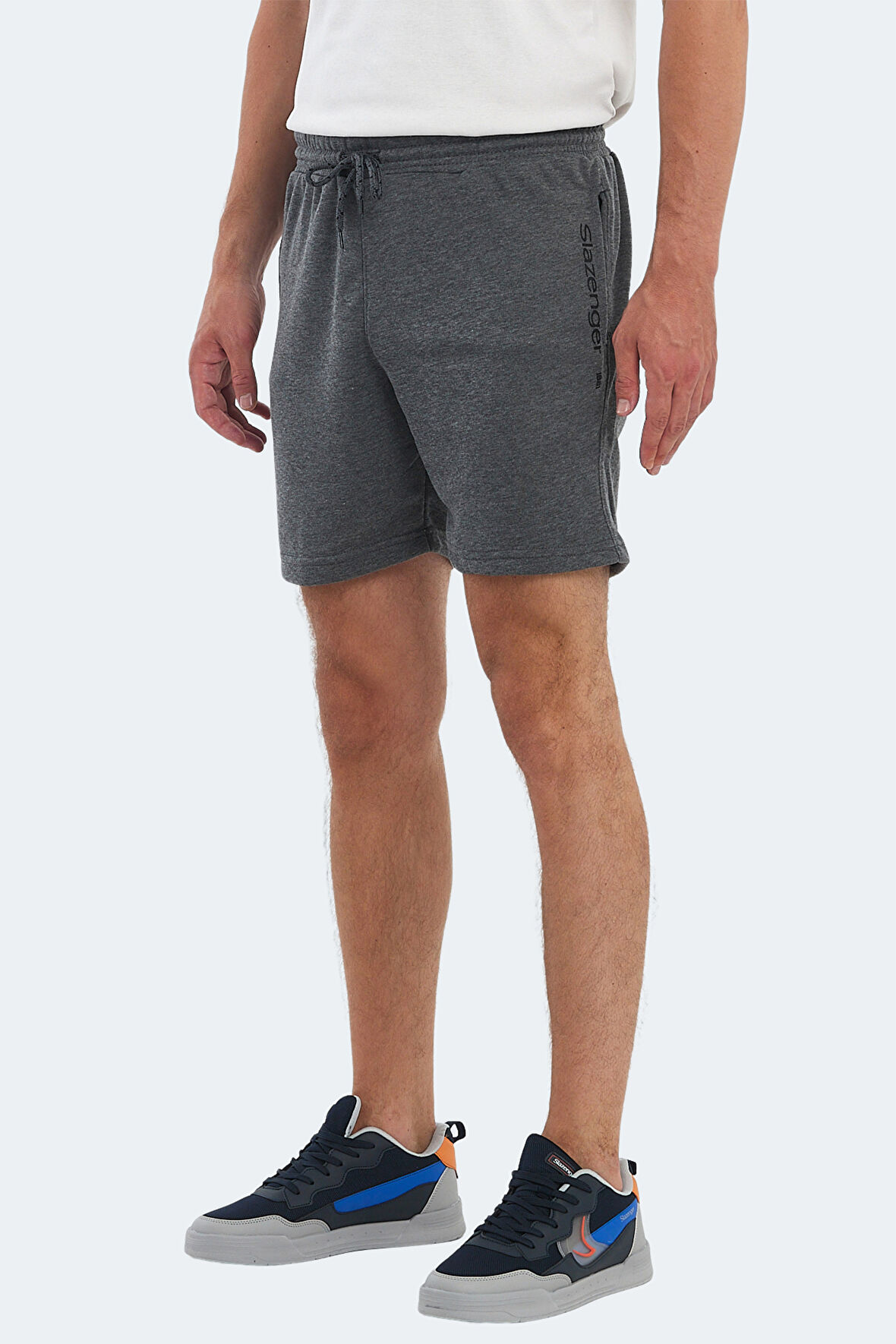 Slazenger NAIDA IN Erkek Cepli Koyu Gri Şort