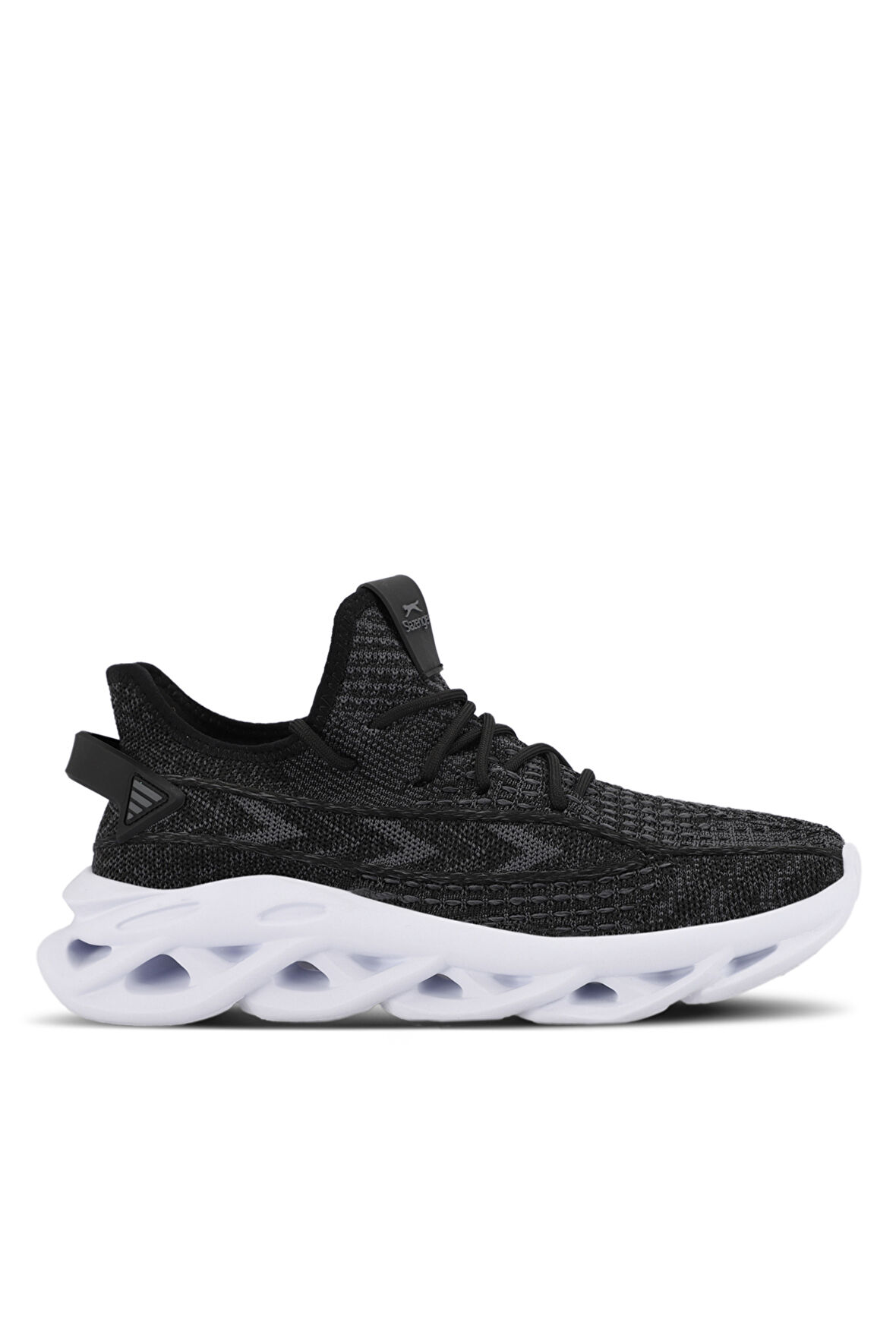 Slazenger AACHEN IN Erkek Sneaker Ayakkabı Siyah / Koyu Gri