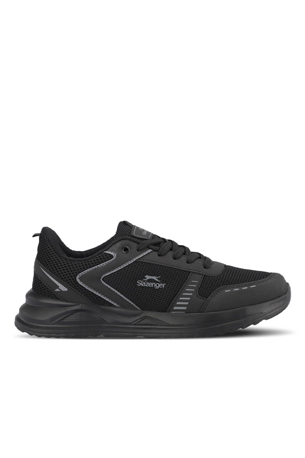 Slazenger GUMMY I Erkek Sneaker Ayakkabı Siyah / Siyah