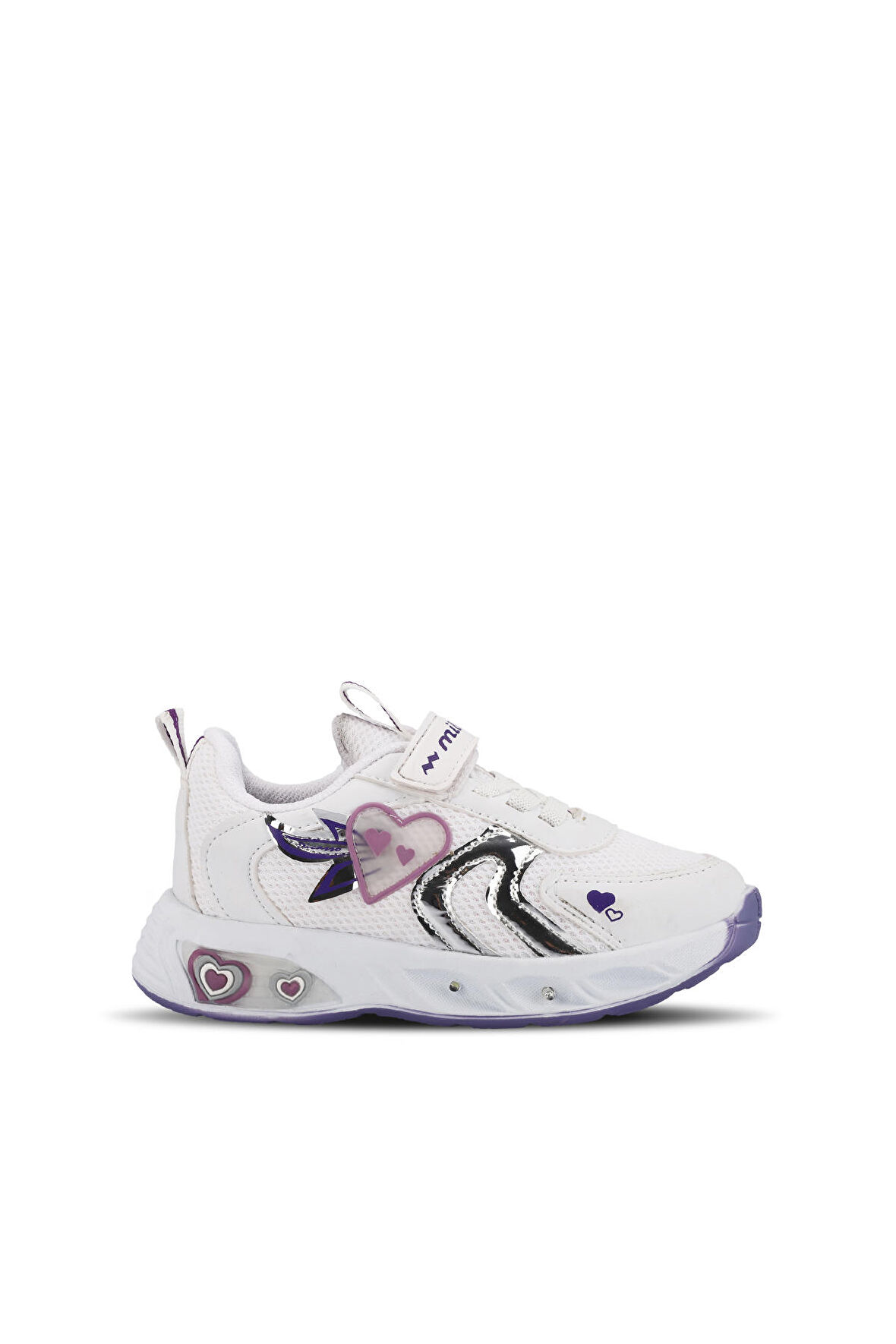 Mille PAOLINO Kız Çocuk Sneaker Ayakkabı Beyaz / Mor