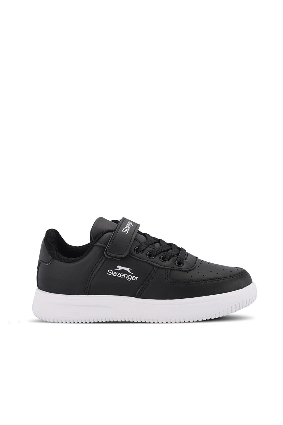 Slazenger PASCHAL I Unisex Çocuk Sneaker Ayakkabı Siyah / Beyaz