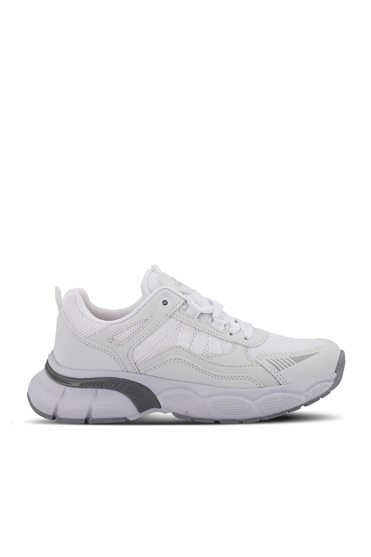Slazenger ZELLA Kadın Sneaker Ayakkabı Beyaz / Gümüş