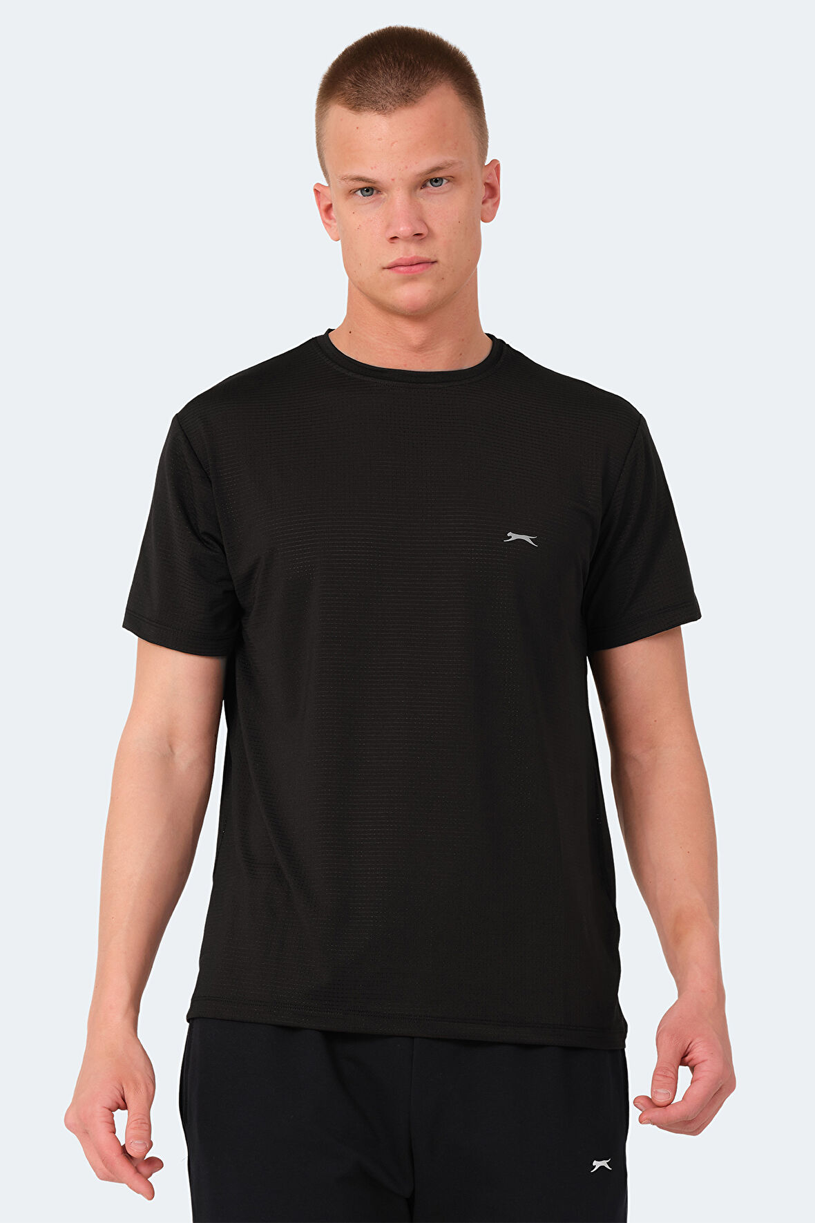 Slazenger OPERATOR Erkek  Siyah Tişört