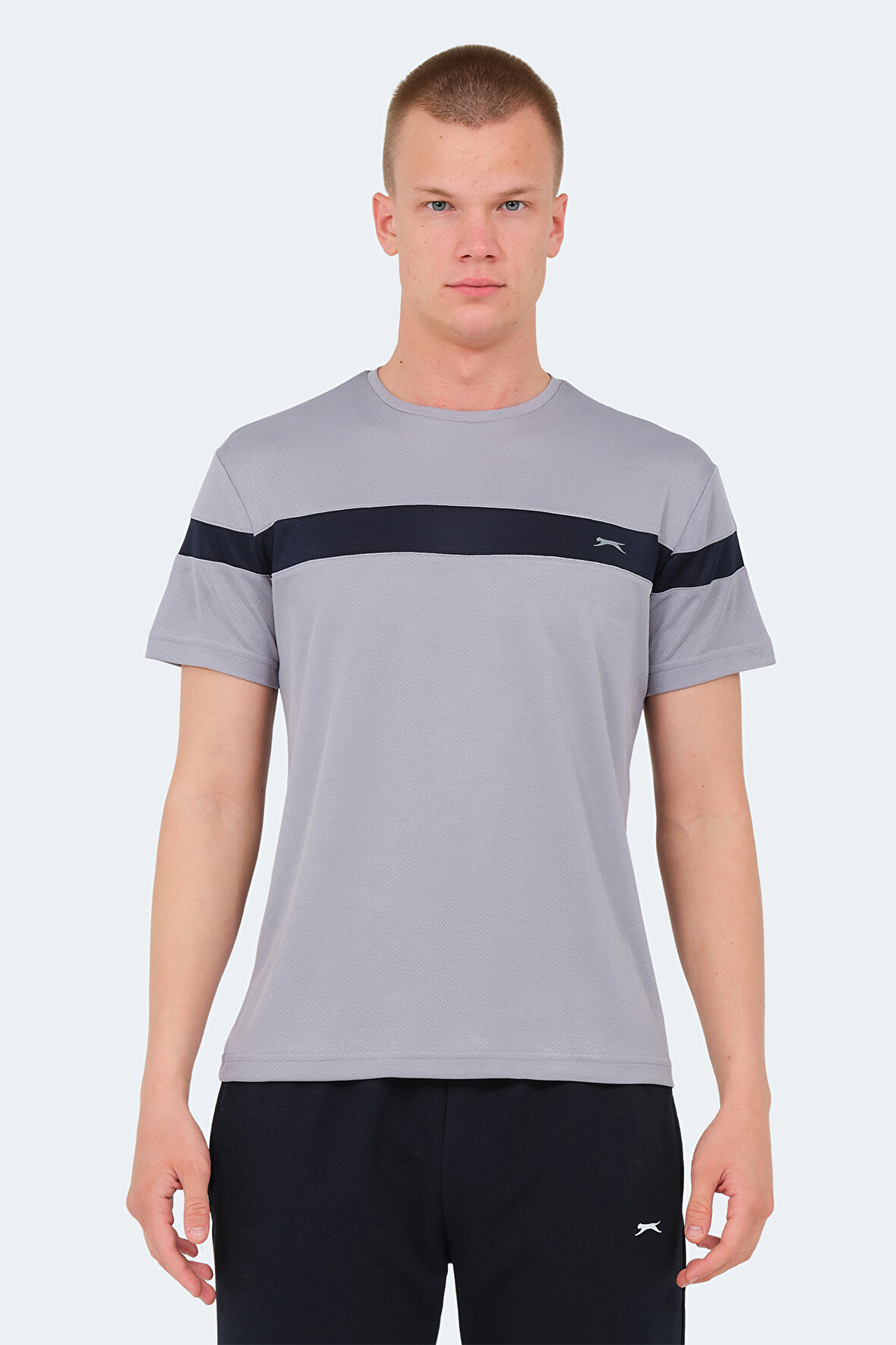 Slazenger OMIQ IN Erkek  Gri Tişört