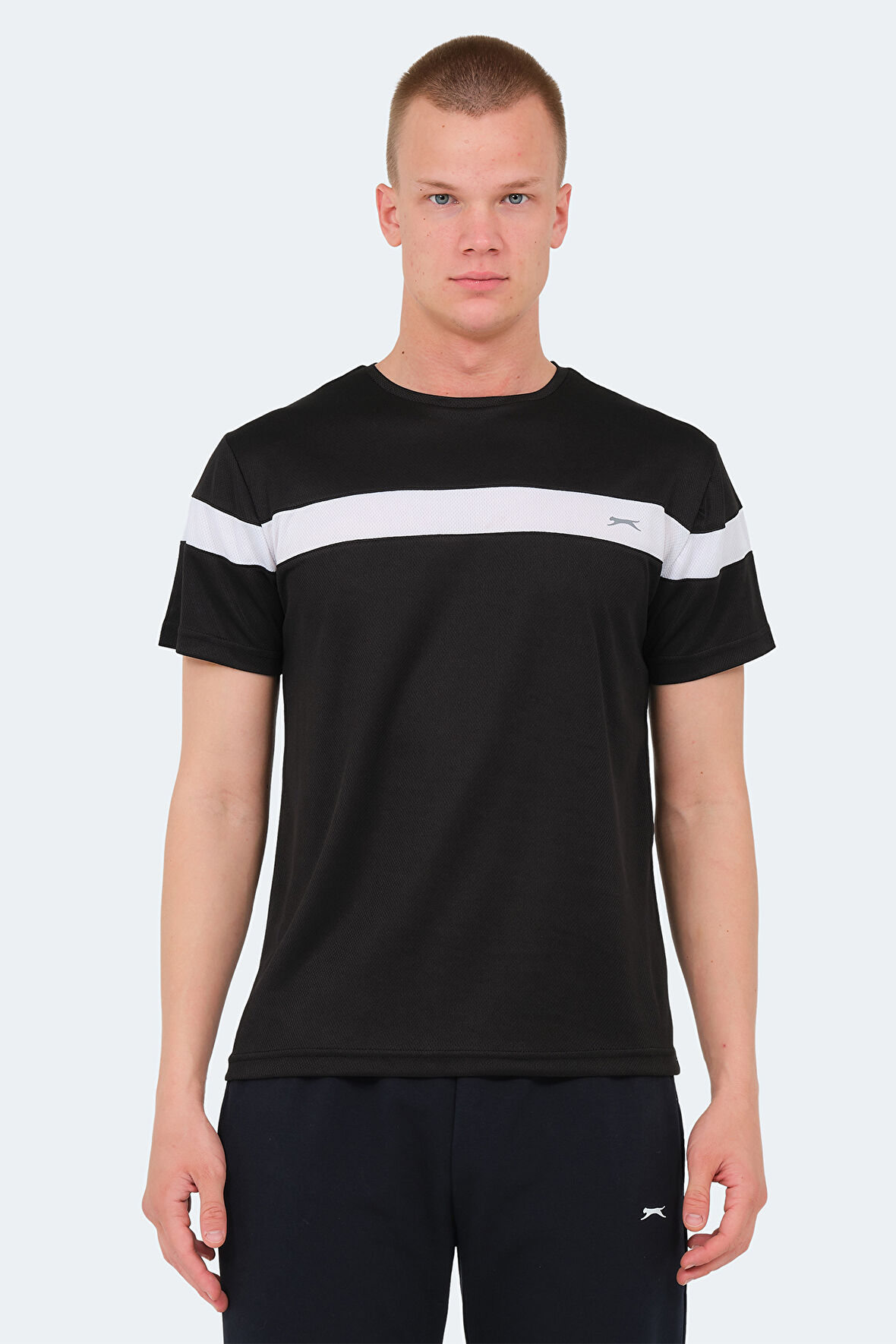 Slazenger OMIQ IN Erkek  Siyah Tişört