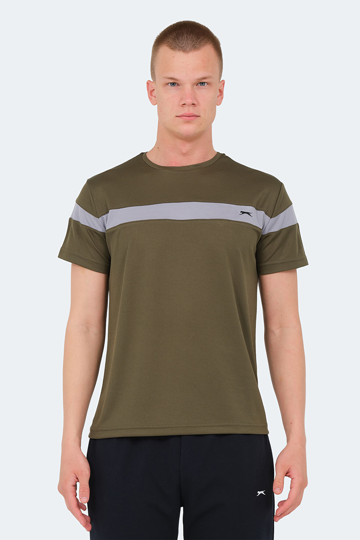 Slazenger OMIQ IN Erkek  Haki Tişört