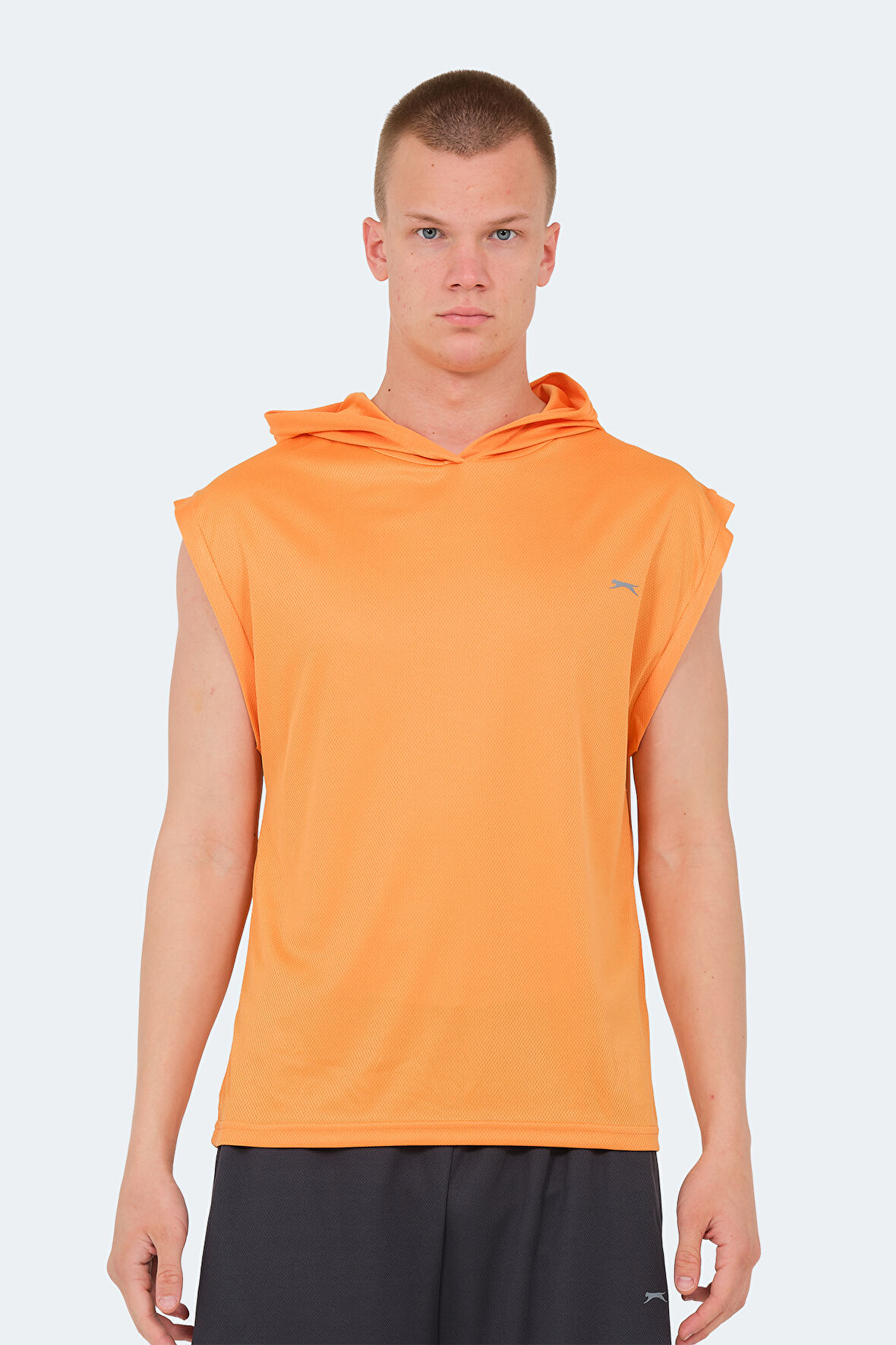 Slazenger ONDINA IN Erkek Kolsuz Turuncu Tişört