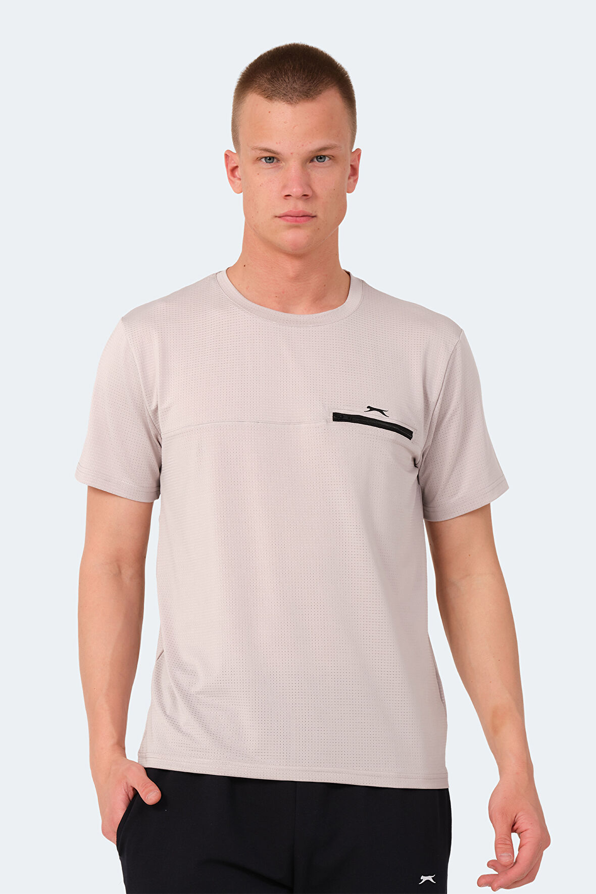 Slazenger KONUL Erkek  Bej Tişört