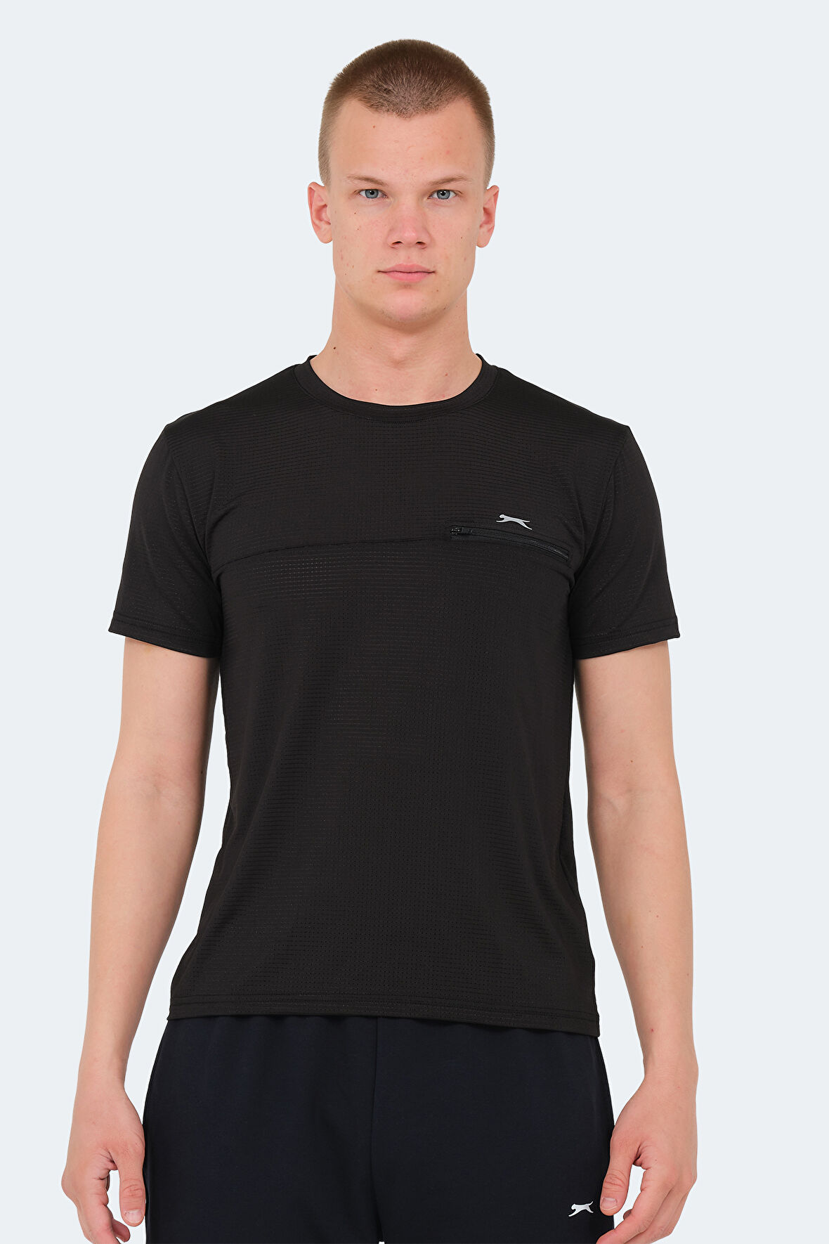 Slazenger KONUL Erkek  Siyah Tişört