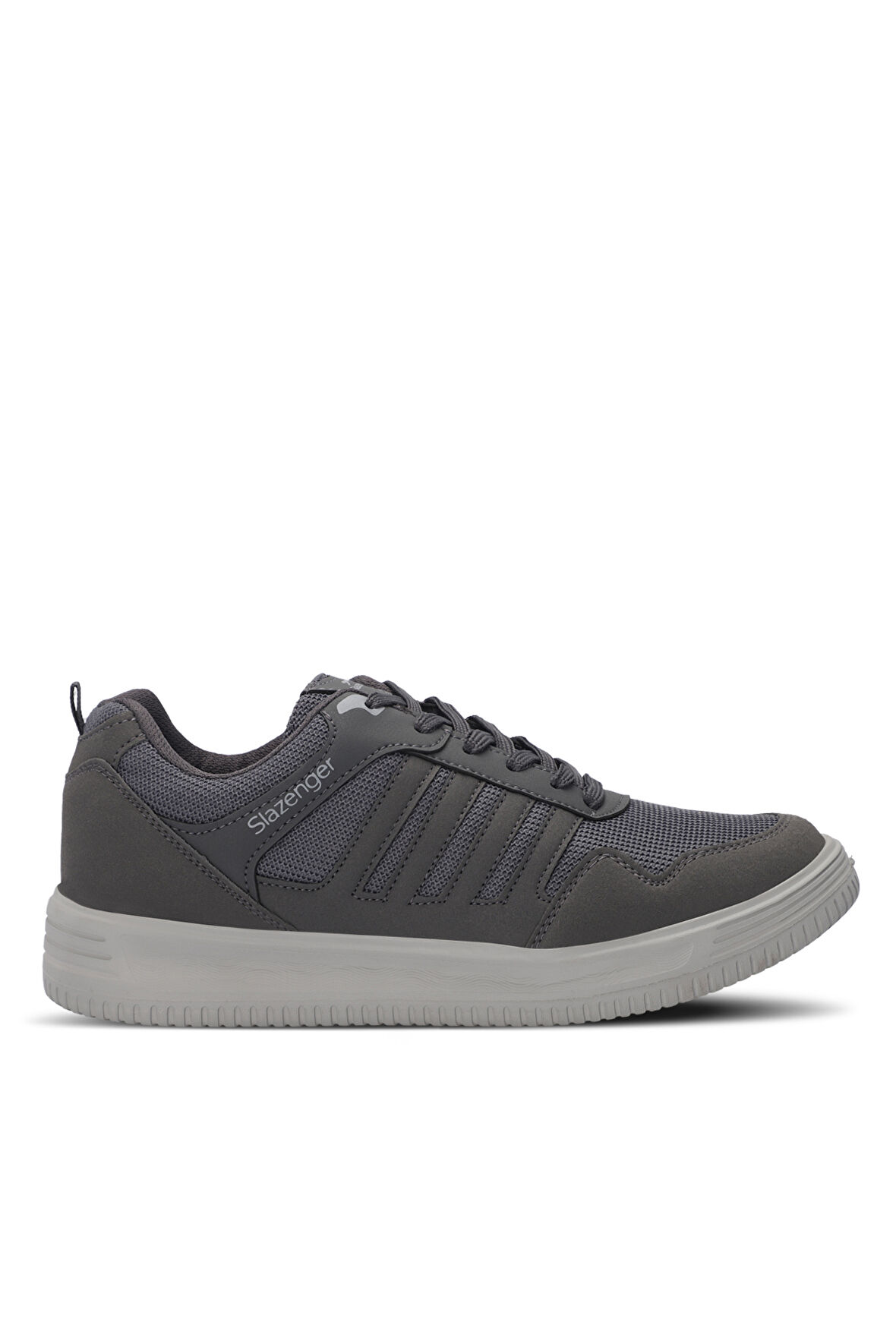 Slazenger ADAPT I Erkek Sneaker Ayakkabı Koyu Gri / Beyaz