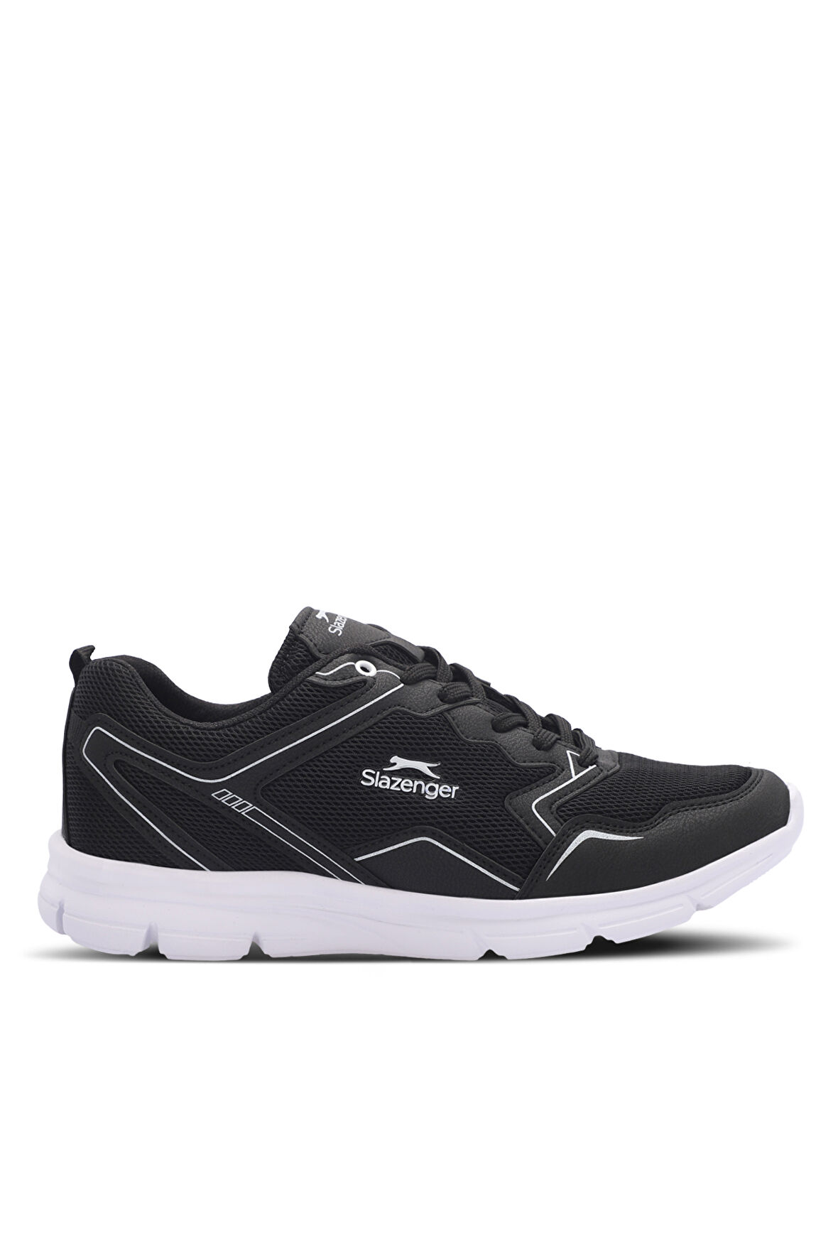 Slazenger ALETA I Erkek Sneaker Ayakkabı Siyah / Gümüş