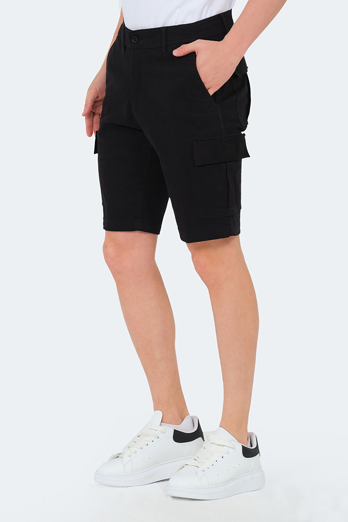 Slazenger EARNINGS Erkek Şort Siyah