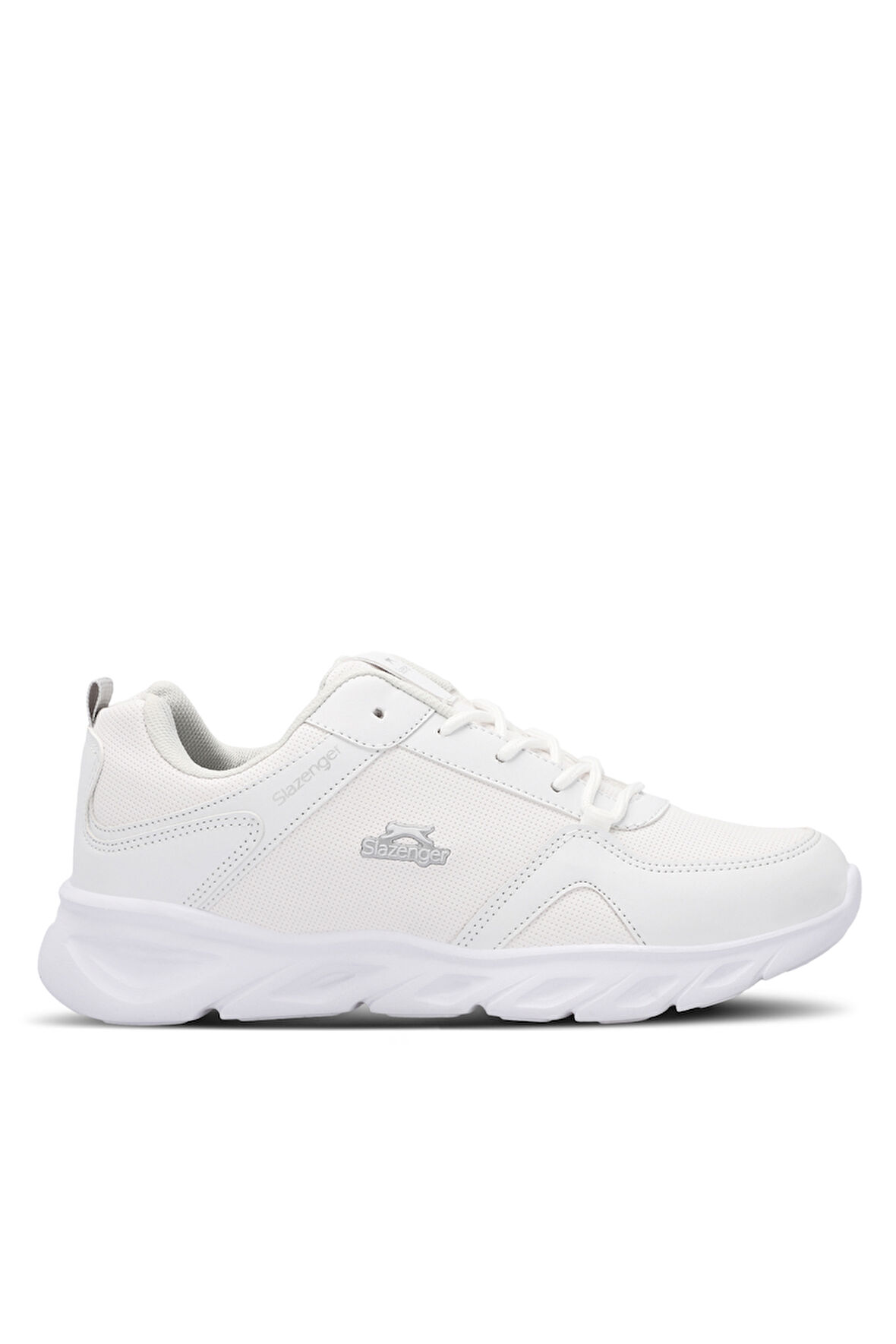 Slazenger ECHO Erkek  Beyaz / Gri Koşu & Yürüyüş Spor Ayakkabısı