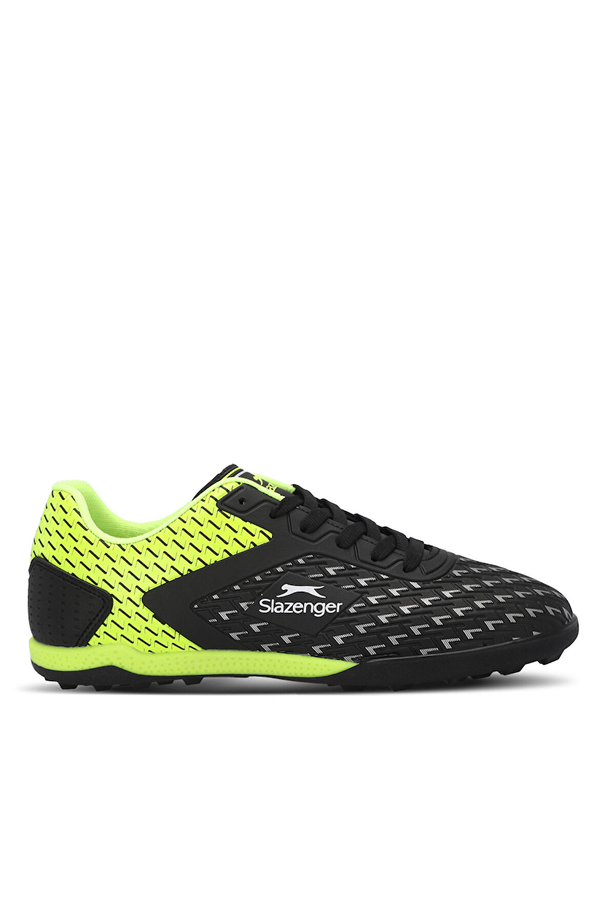 Slazenger CYCLE I Erkek Futbol Ayakkabı Siyah / Yeşil