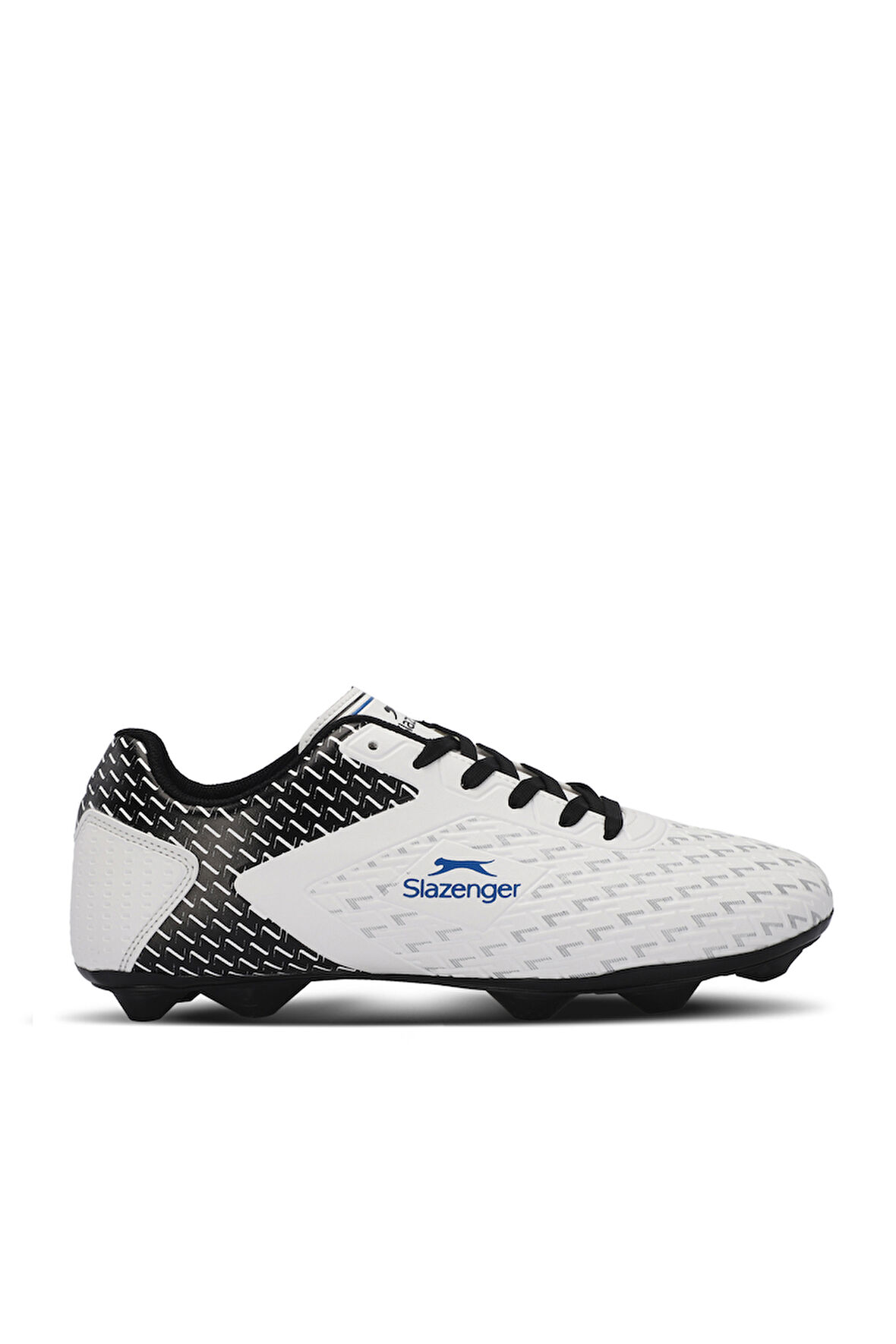 Slazenger CYCLE I Unisex Çocuk Futbol Ayakkabı Beyaz / Siyah