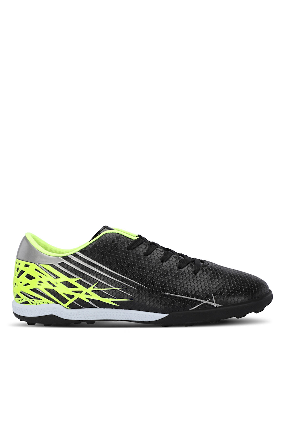 Slazenger CARLO I Erkek Halı Saha Siyah / Yeşil Futbol Ayakkabısı