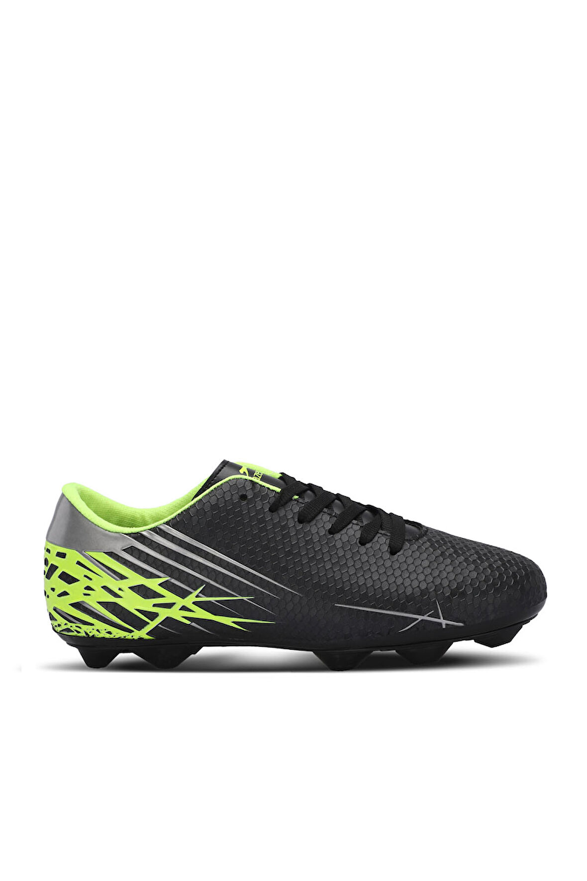 Slazenger CARLO I Unisex Çocuk Futbol Ayakkabı Siyah / Yeşil