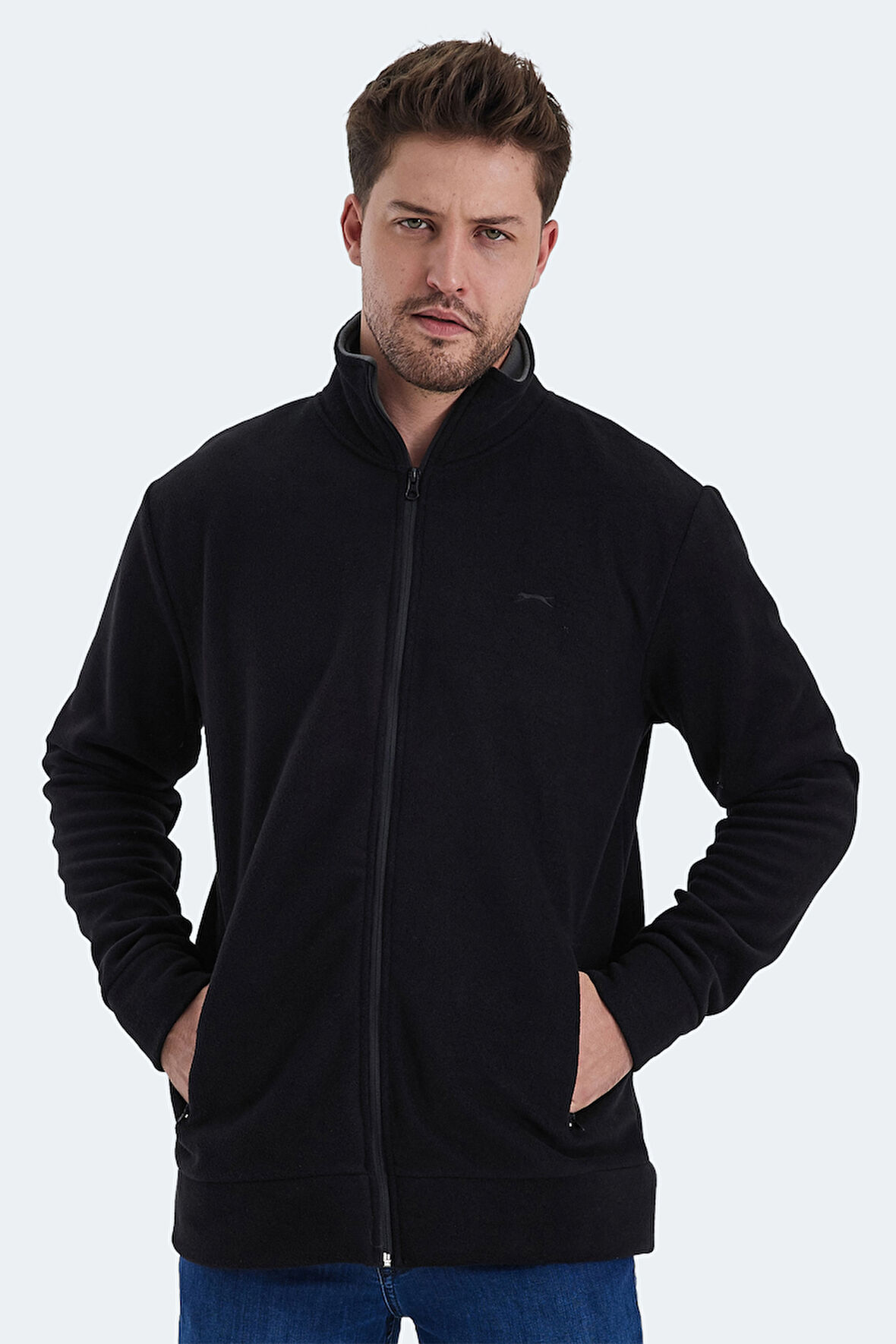 Slazenger KADMOS Erkek Sweatshirt Siyah